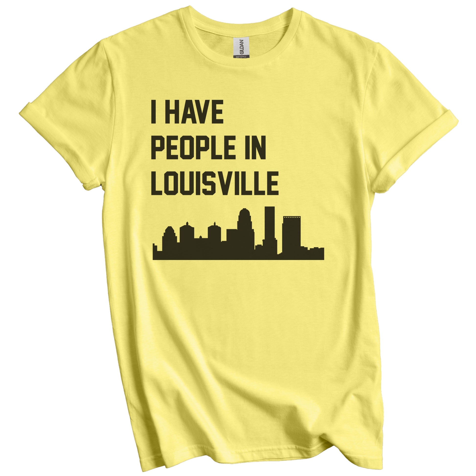 I Have People In Louisville Kentucky Skyline T-Shirt