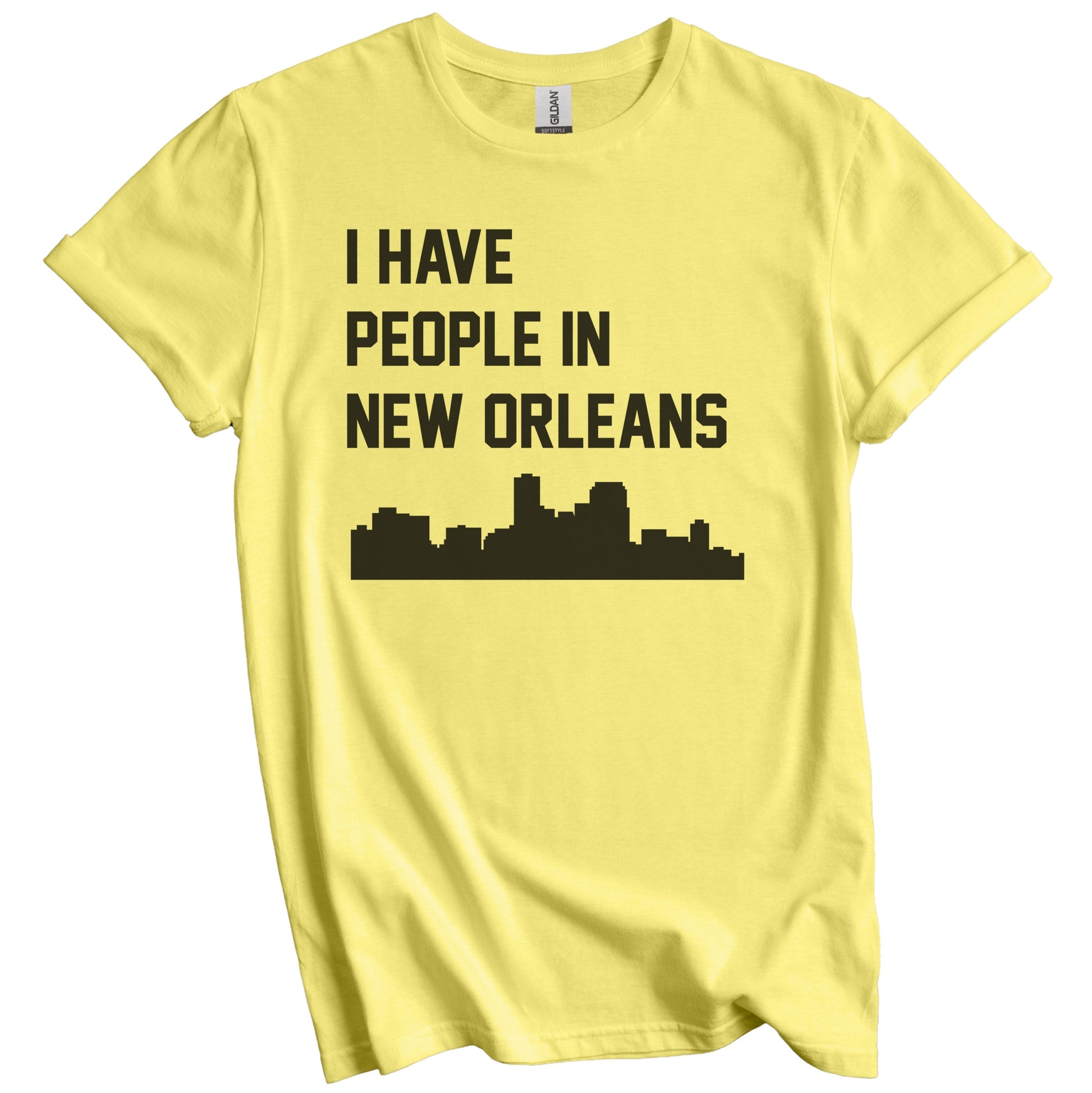 I Have People In New Orleans Louisiana Skyline T-Shirt