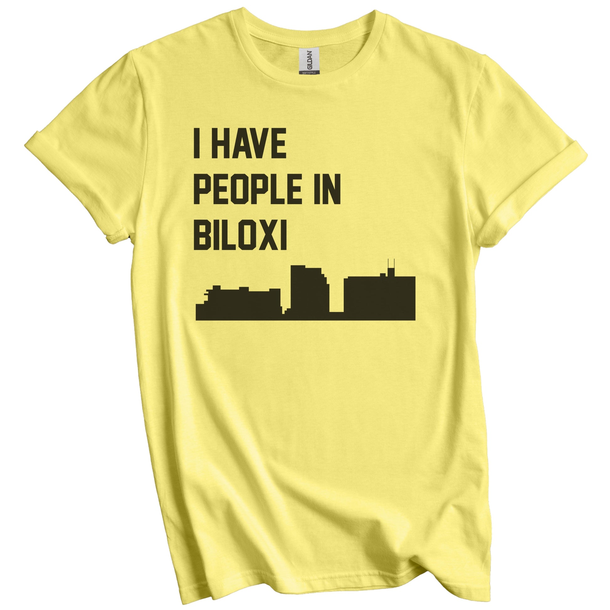 I Have People In Biloxi Mississippi Skyline T-Shirt