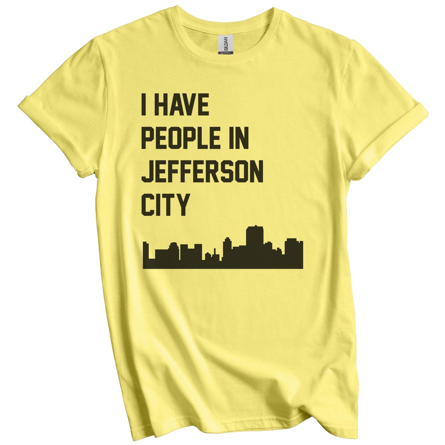 I Have People In Jefferson City Missouri Skyline T-Shirt