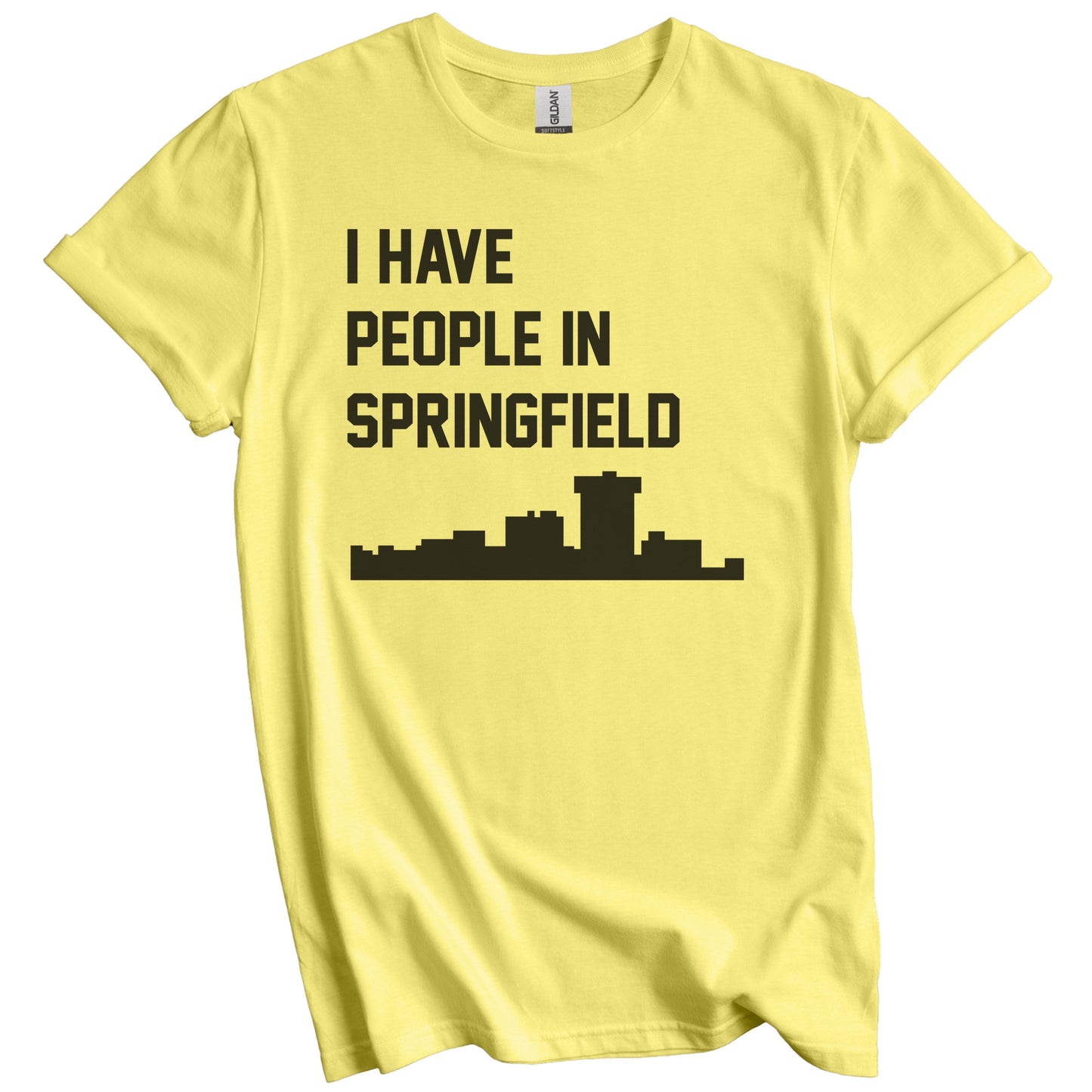 I Have People In Springfield Missouri Skyline T-Shirt
