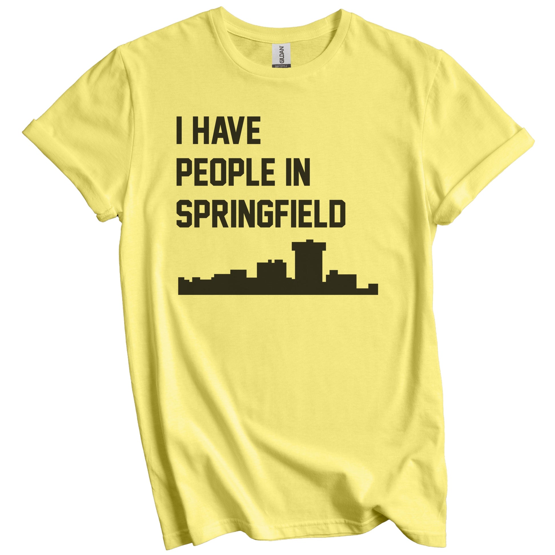 I Have People In Springfield Missouri Skyline T-Shirt