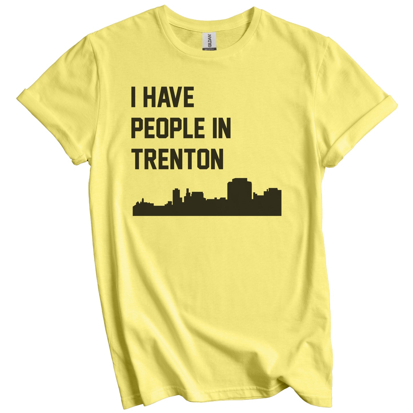 I Have People In Trenton New Jersey Skyline T-Shirt