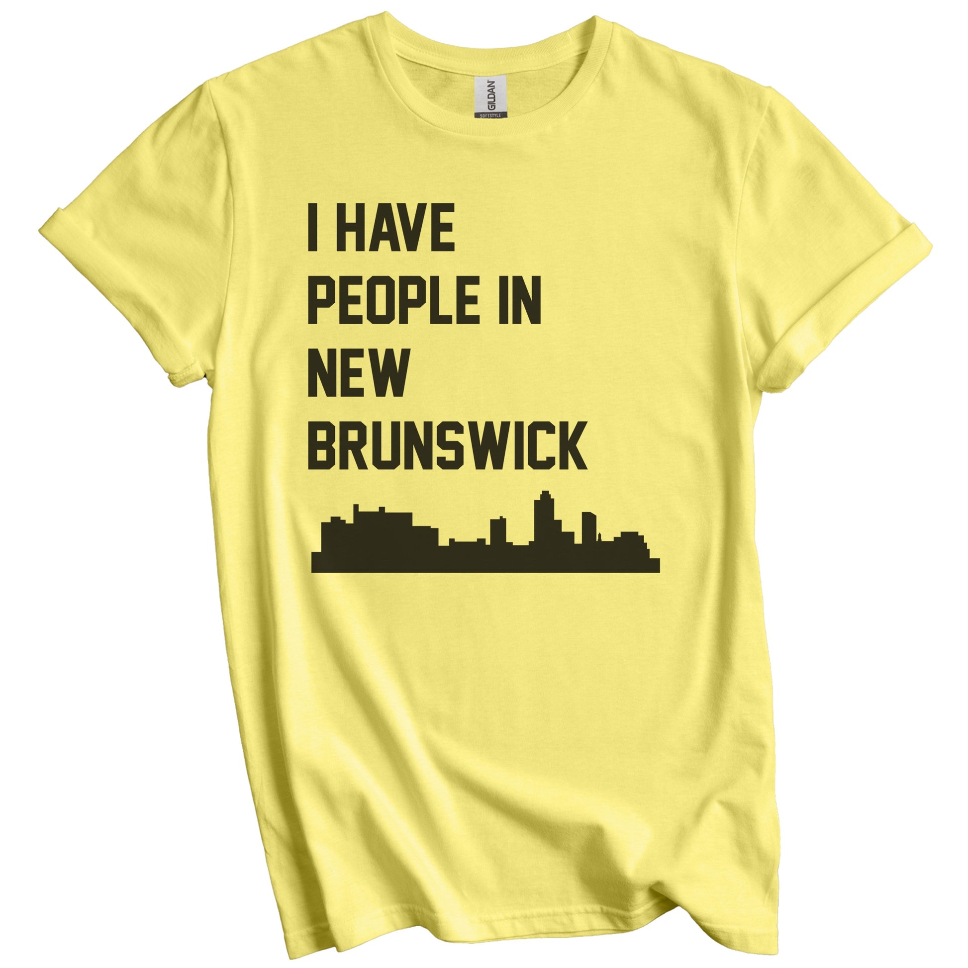 I Have People In New Brunswick New Jersey Skyline T-Shirt