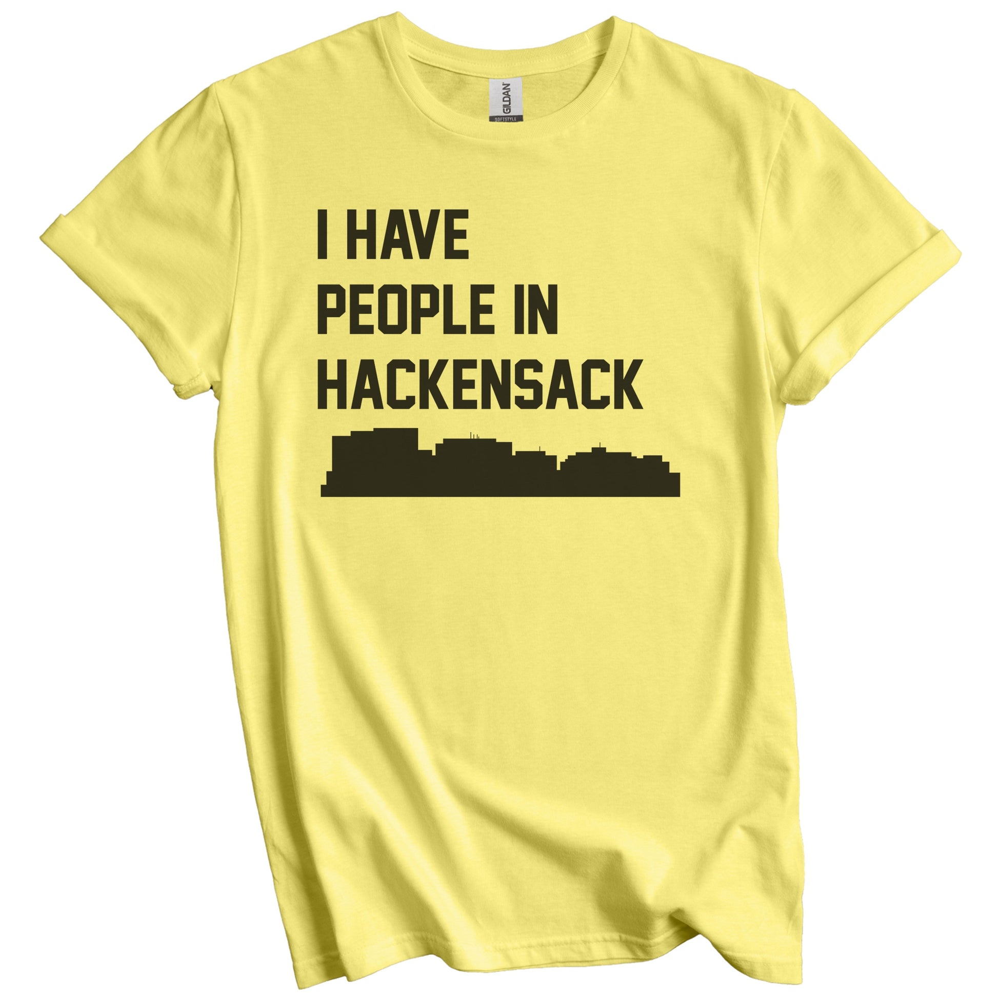 I Have People In Hackensack New Jersey Skyline T-Shirt