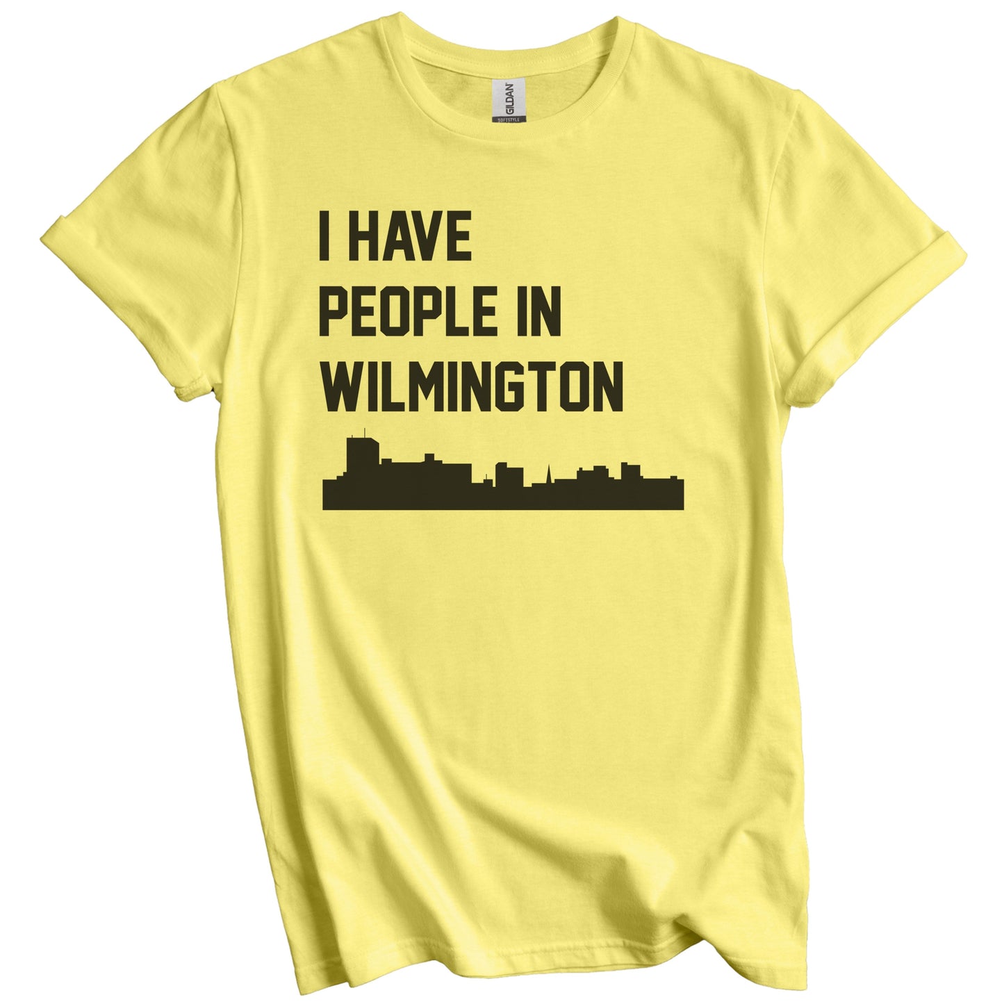 I Have People In Wilmington North Carolina Skyline T-Shirt