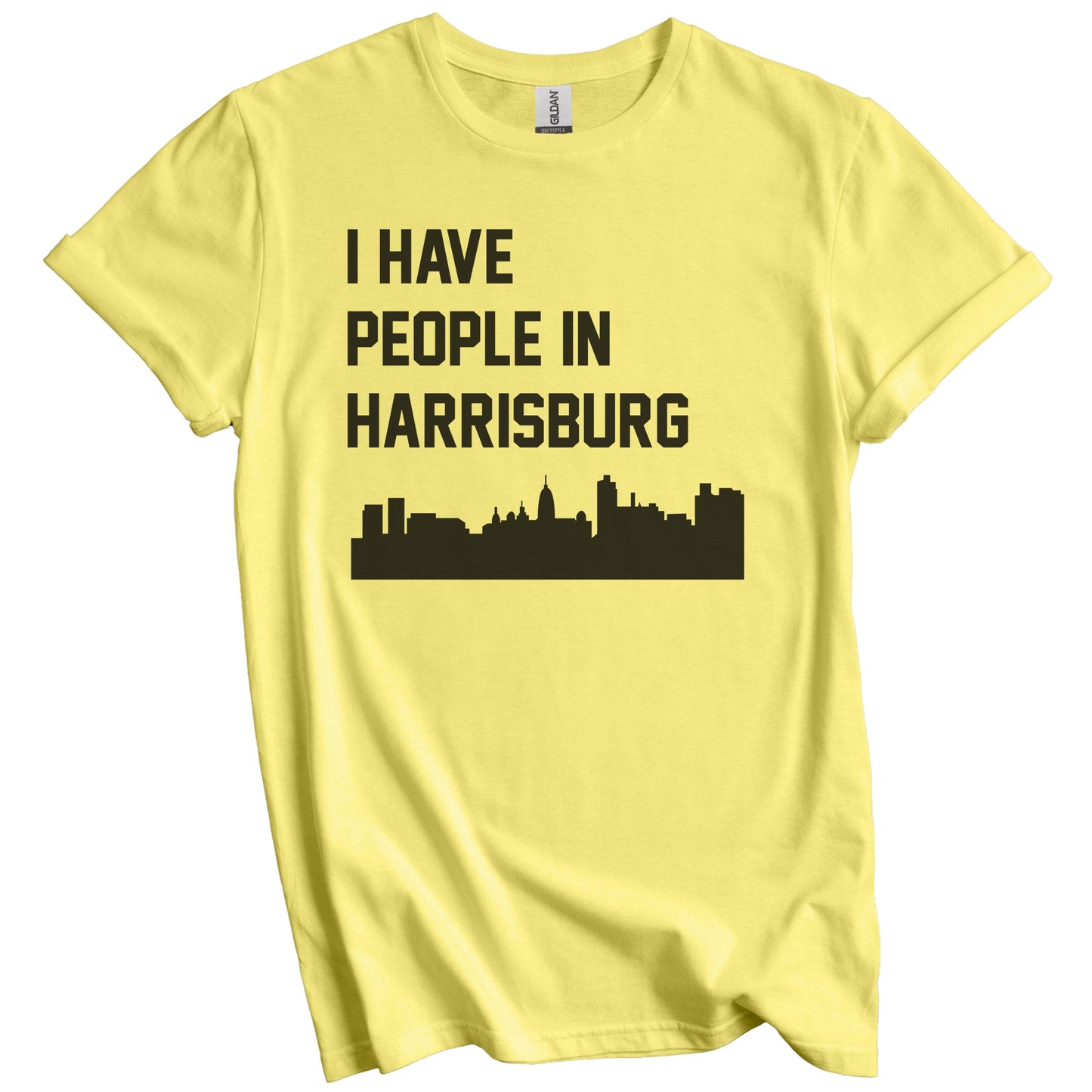 I Have People In Harrisburg Pennsylvania Skyline T-Shirt