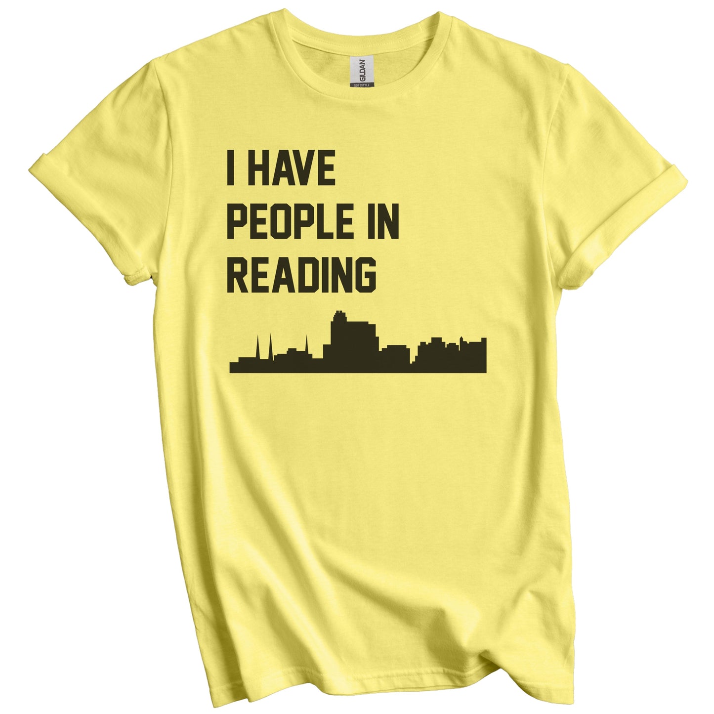 I Have People In Reading Pennsylvania Skyline T-Shirt