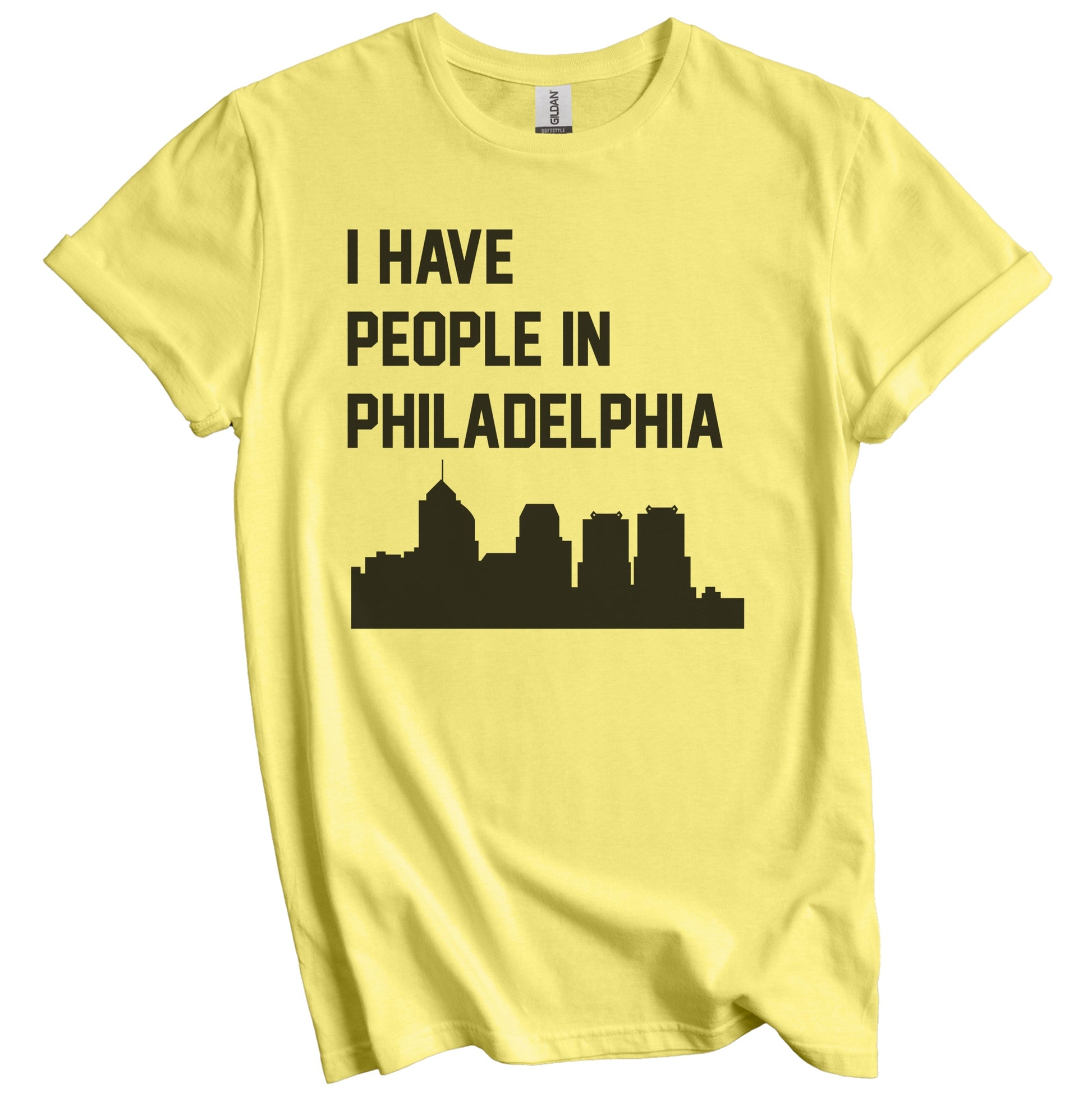 I Have People In Philadelphia Pennsylvania Skyline T-Shirt