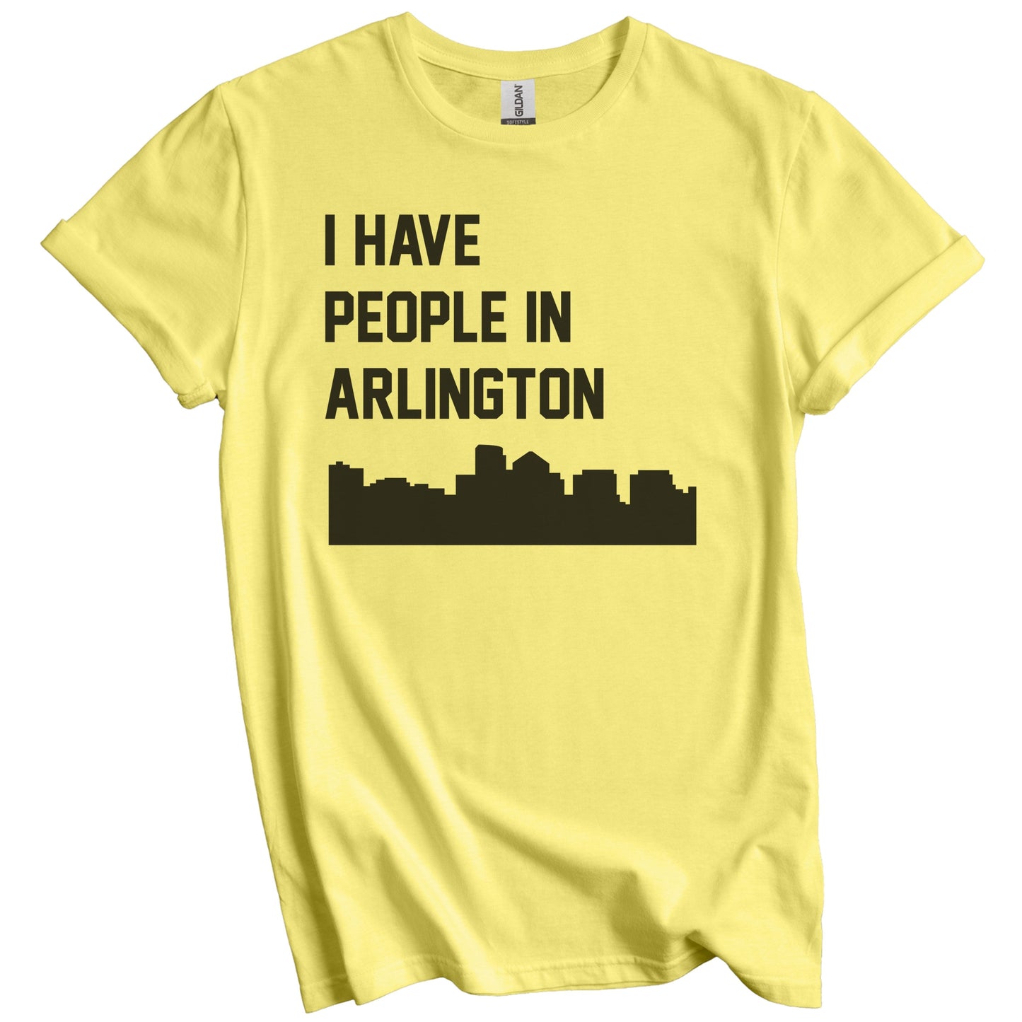 I Have People In Arlington Virginia Skyline T-Shirt
