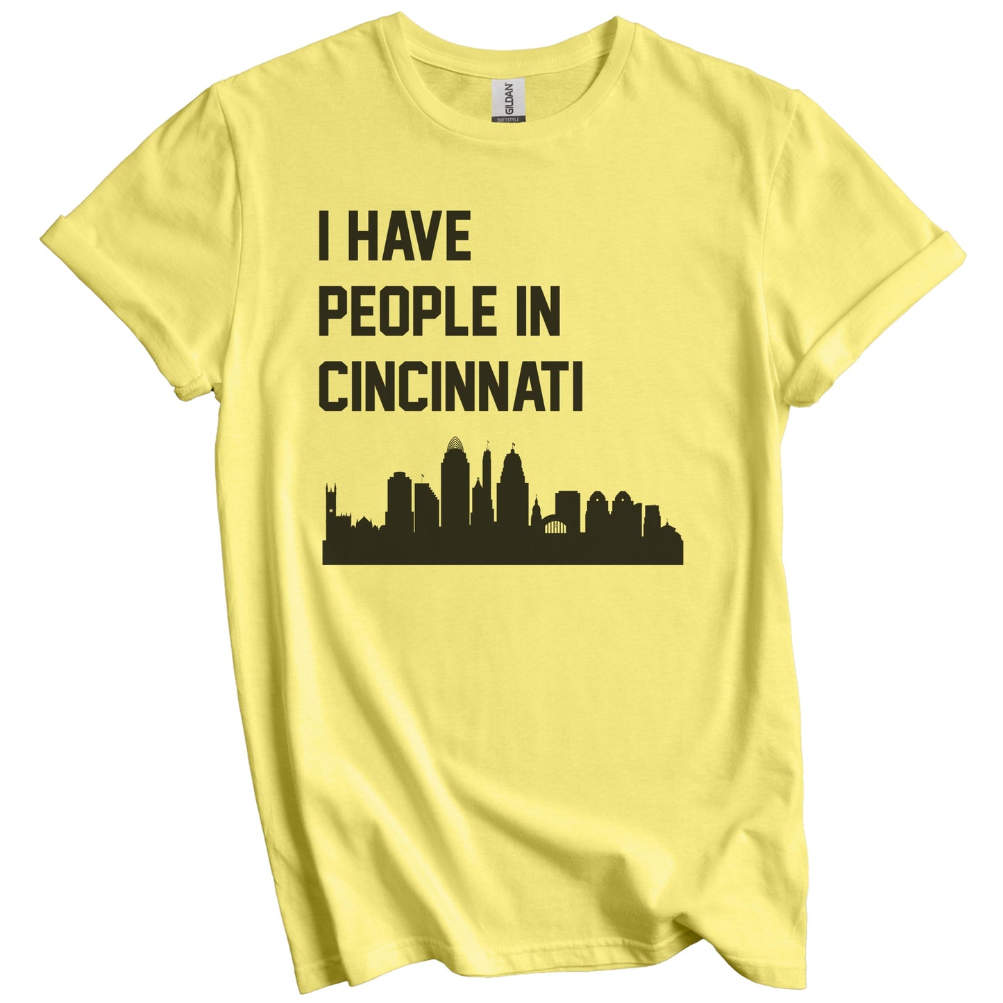 I Have People In Cincinnati Ohio Skyline T-Shirt