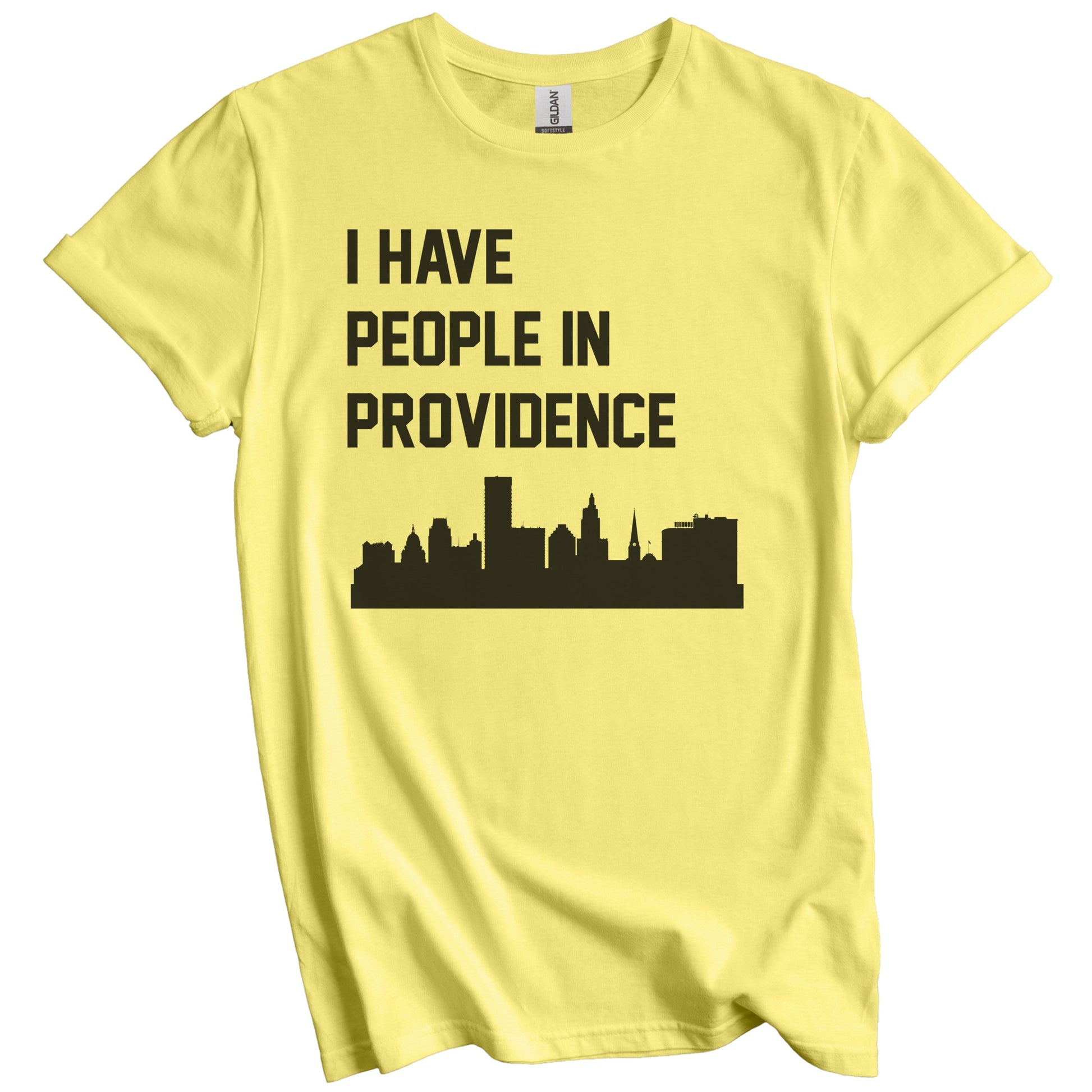 I Have People In Providence Rhode Island Skyline T-Shirt
