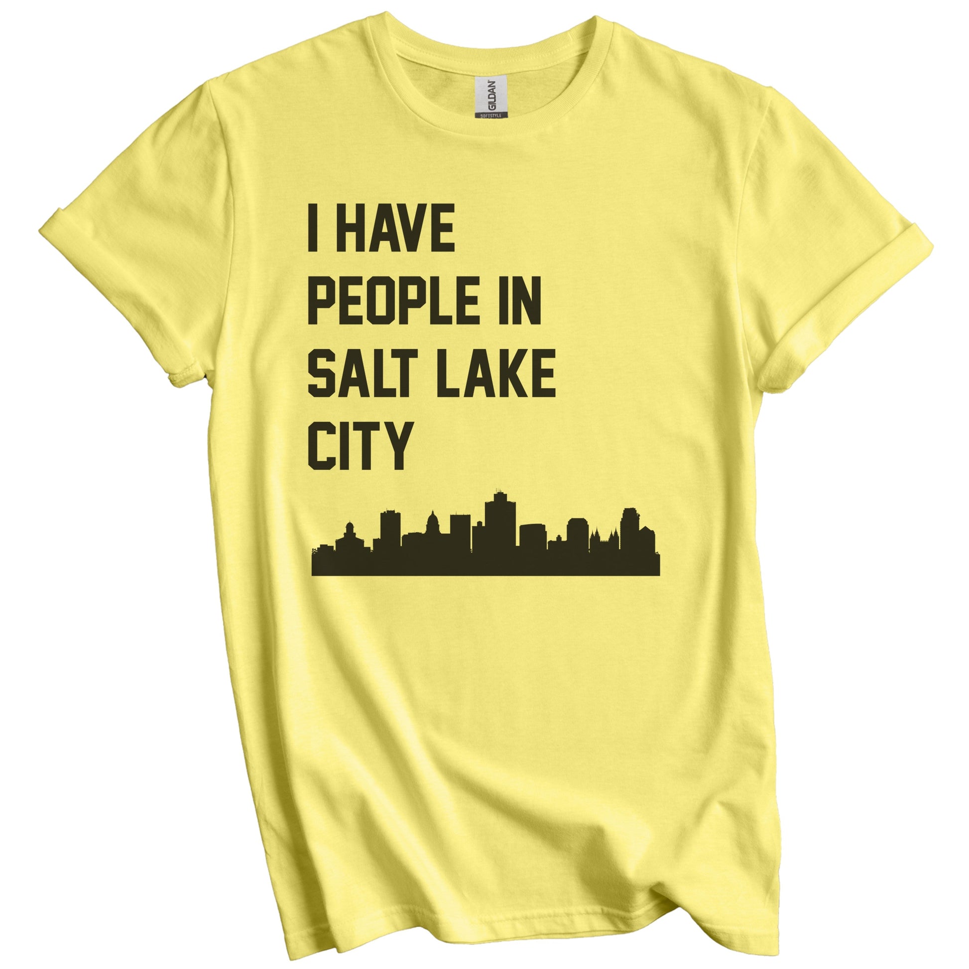 I Have People In Salt Lake City Utah Skyline T-Shirt