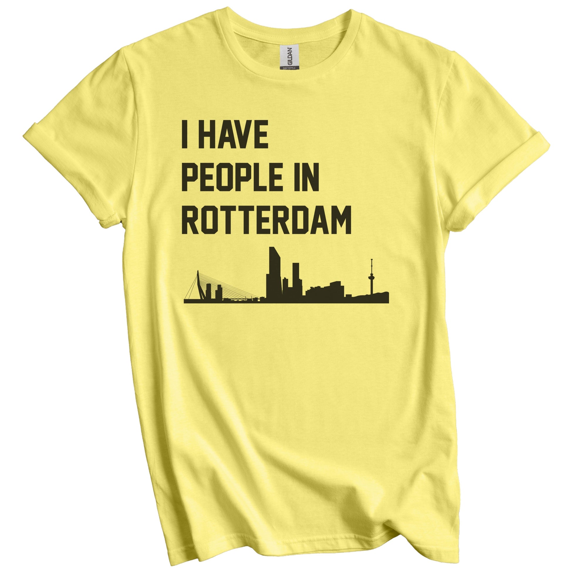 I Have People In Rotterdam Netherlands Skyline T-Shirt