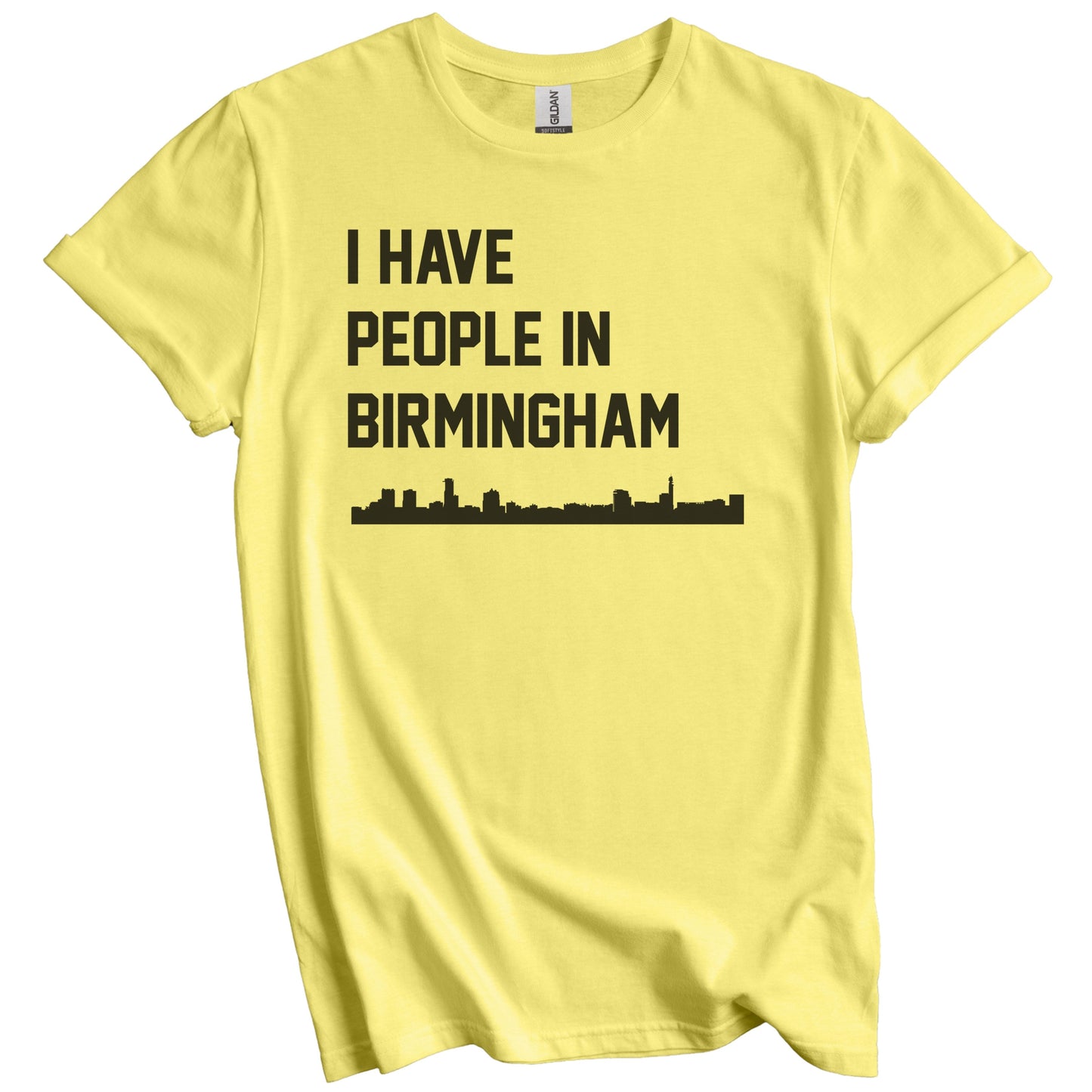 I Have People In Birmingham England Skyline T-Shirt