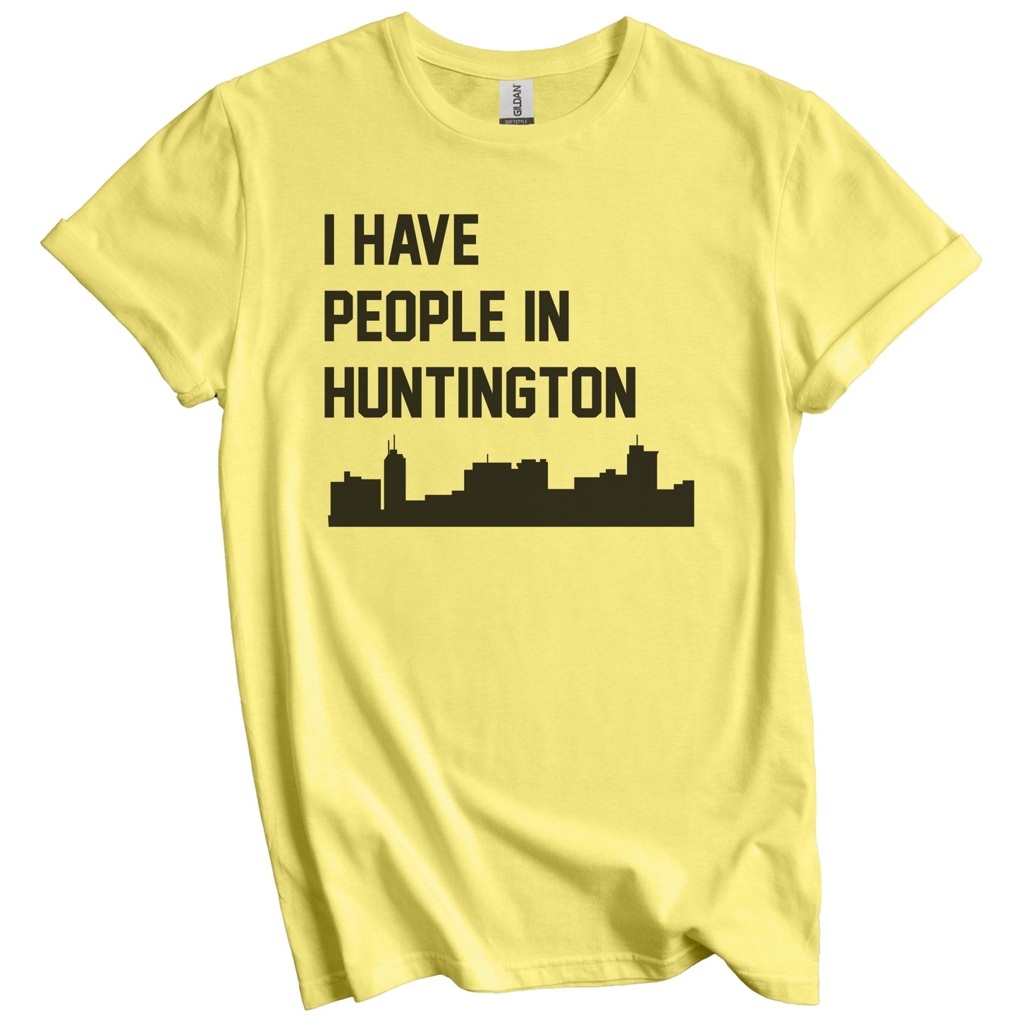 I Have People In Huntington West Virginia Skyline T-Shirt