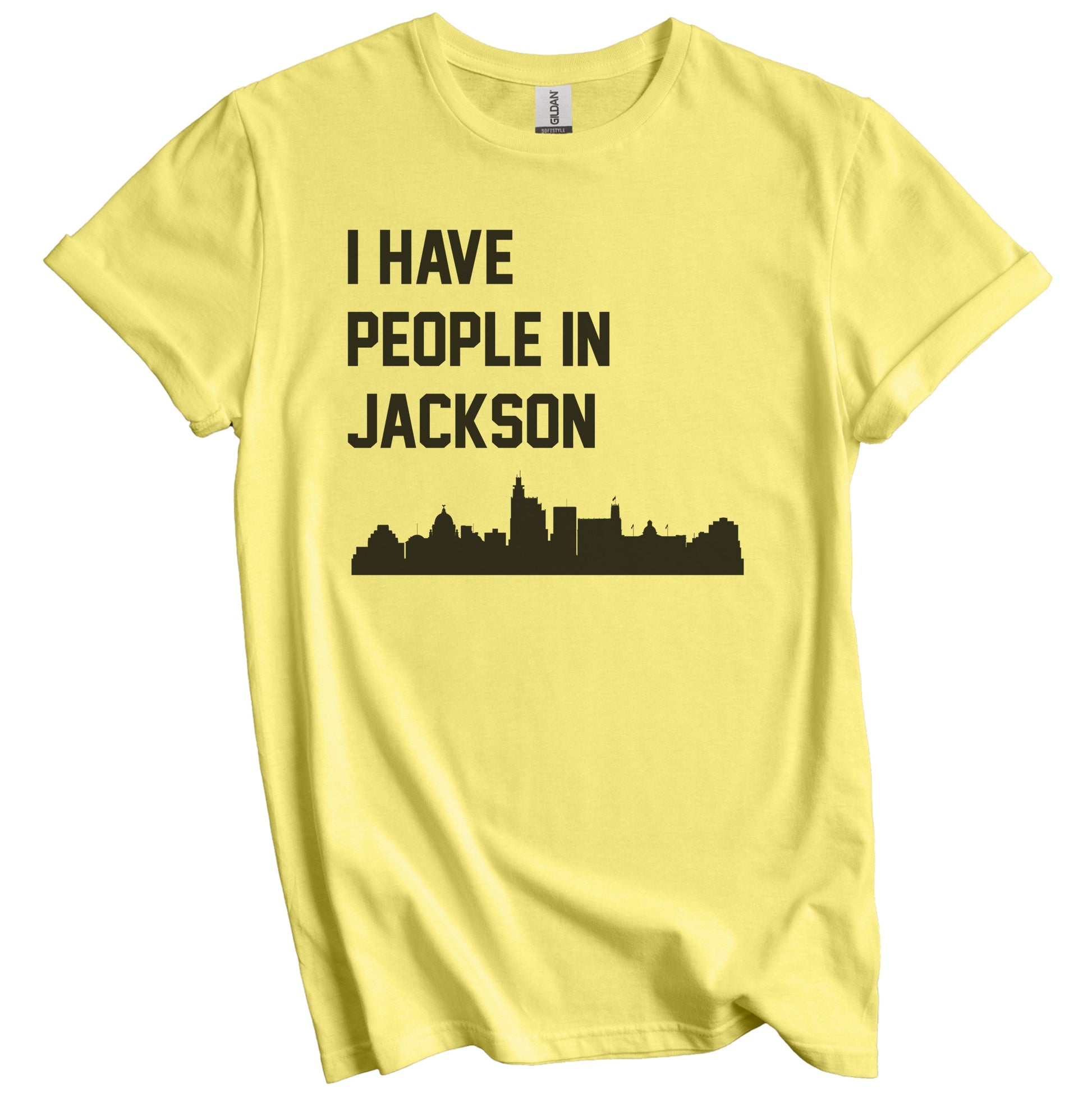 I Have People In Jackson Mississippi Skyline T-Shirt