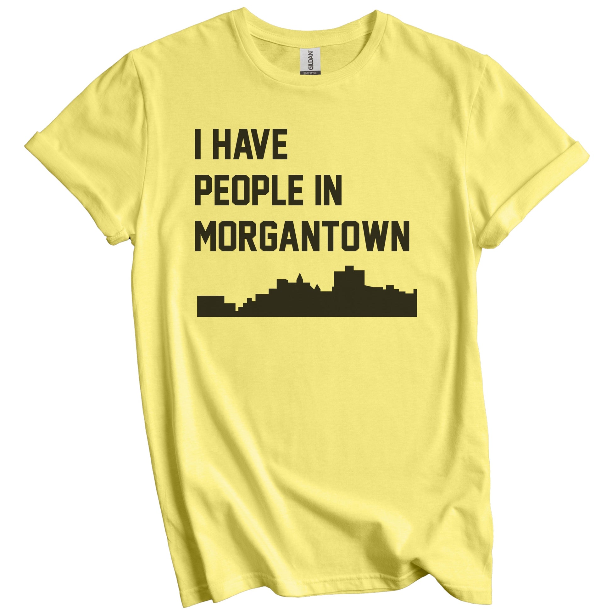 I Have People In Morgantown West Virginia Skyline T-Shirt