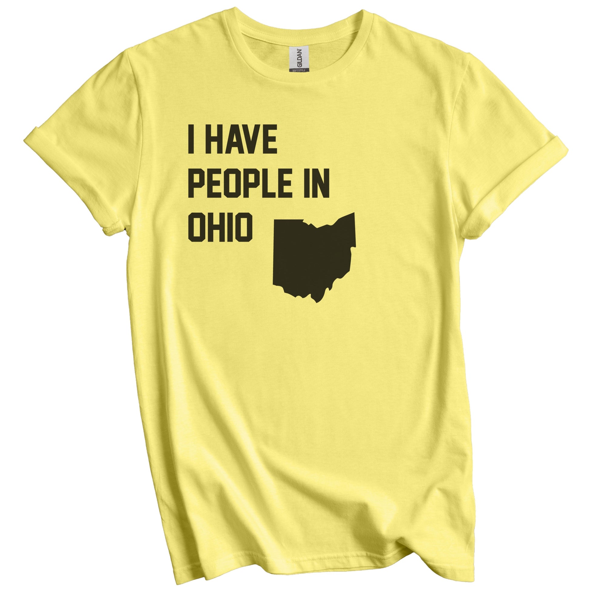 I Have People In Ohio T-Shirt - Ohioan Family Gift