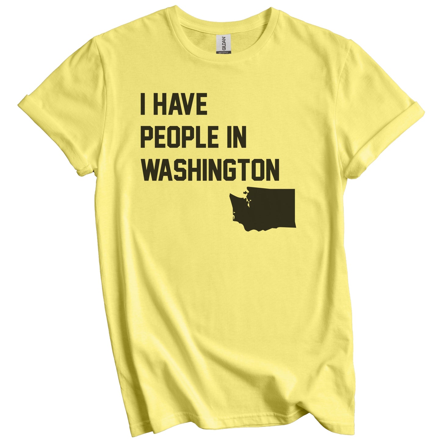 I Have People In Washington T-Shirt - Washingtonian Family Gift
