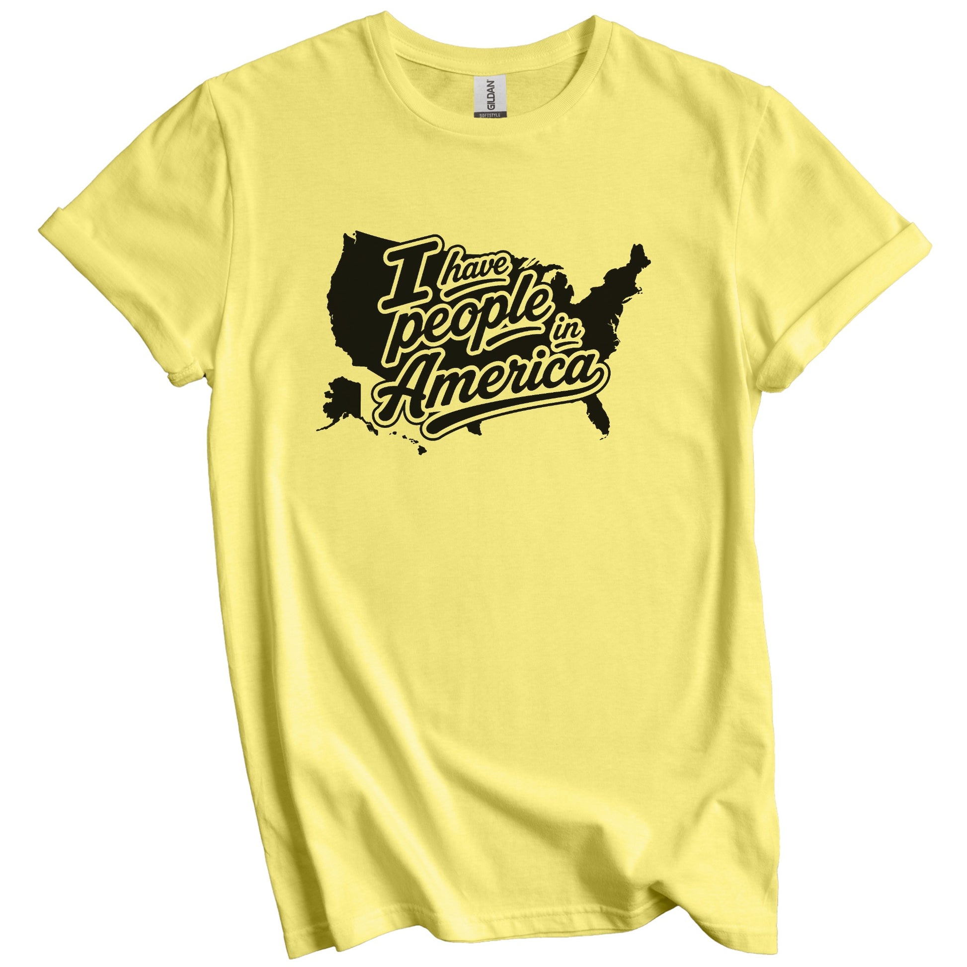 I Have People In America Country Silhouette T-Shirt