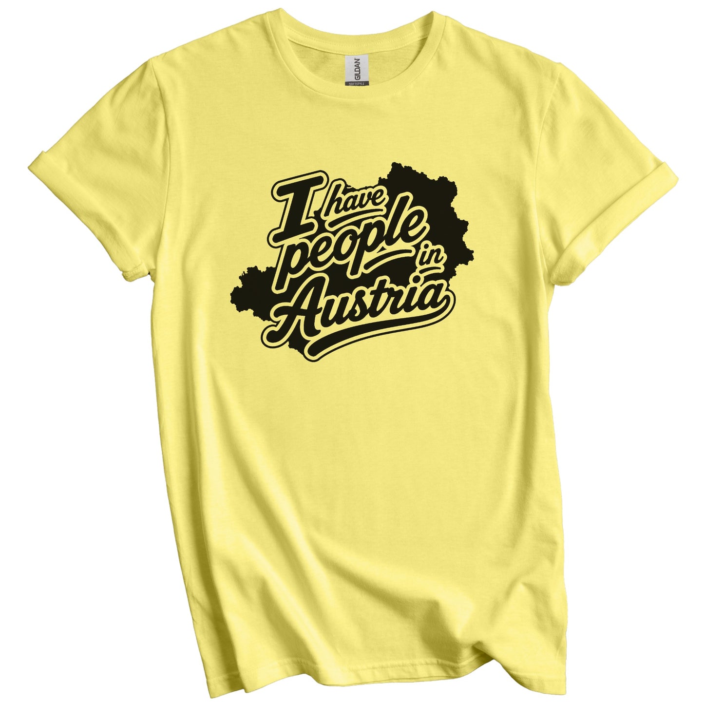 I Have People In Austria Country Silhouette T-Shirt