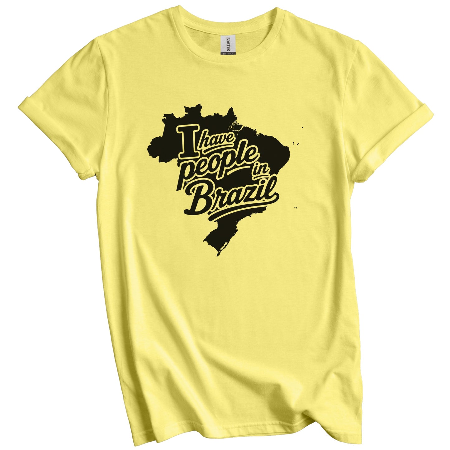 I Have People In Brazil Country Silhouette T-Shirt