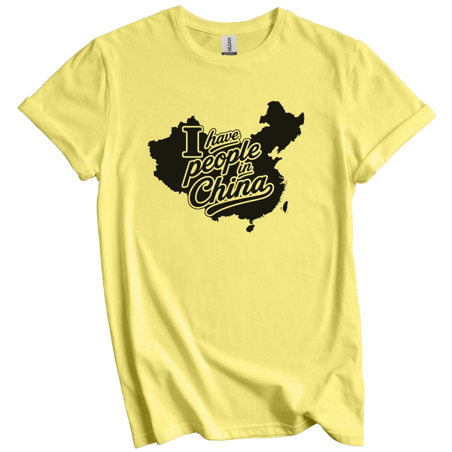 I Have People In China Country Silhouette T-Shirt