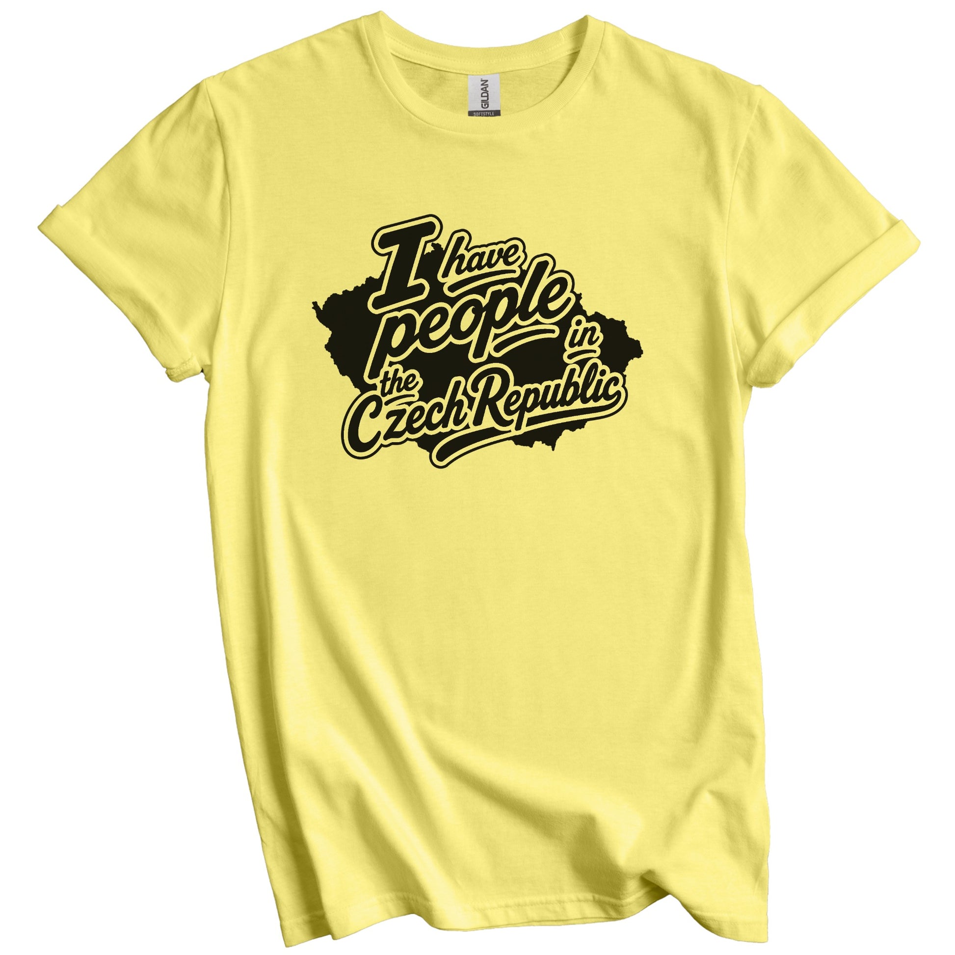 I Have People In the Czech Republic Country Silhouette T-Shirt