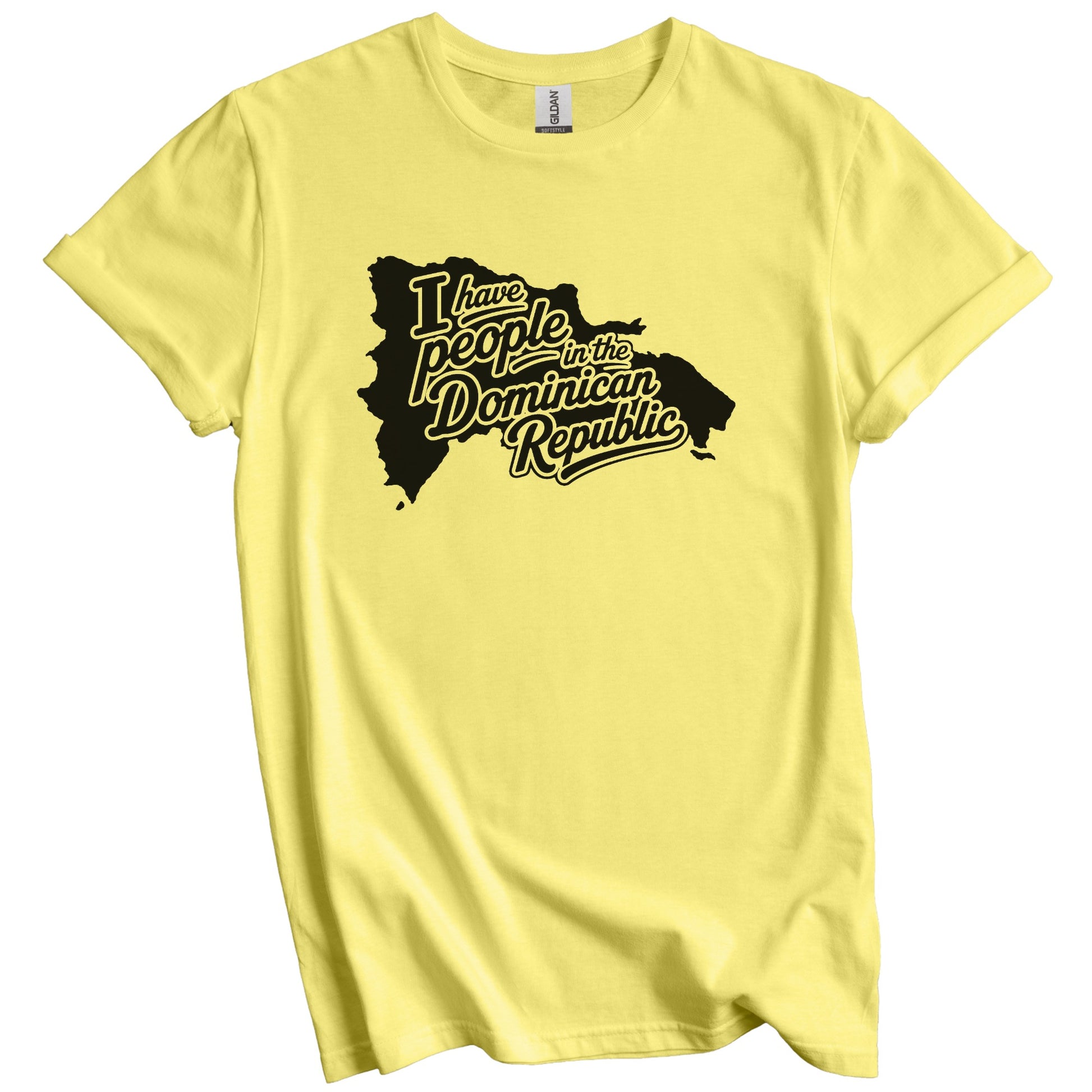 I Have People In the Dominican Republic Country Silhouette T-Shirt