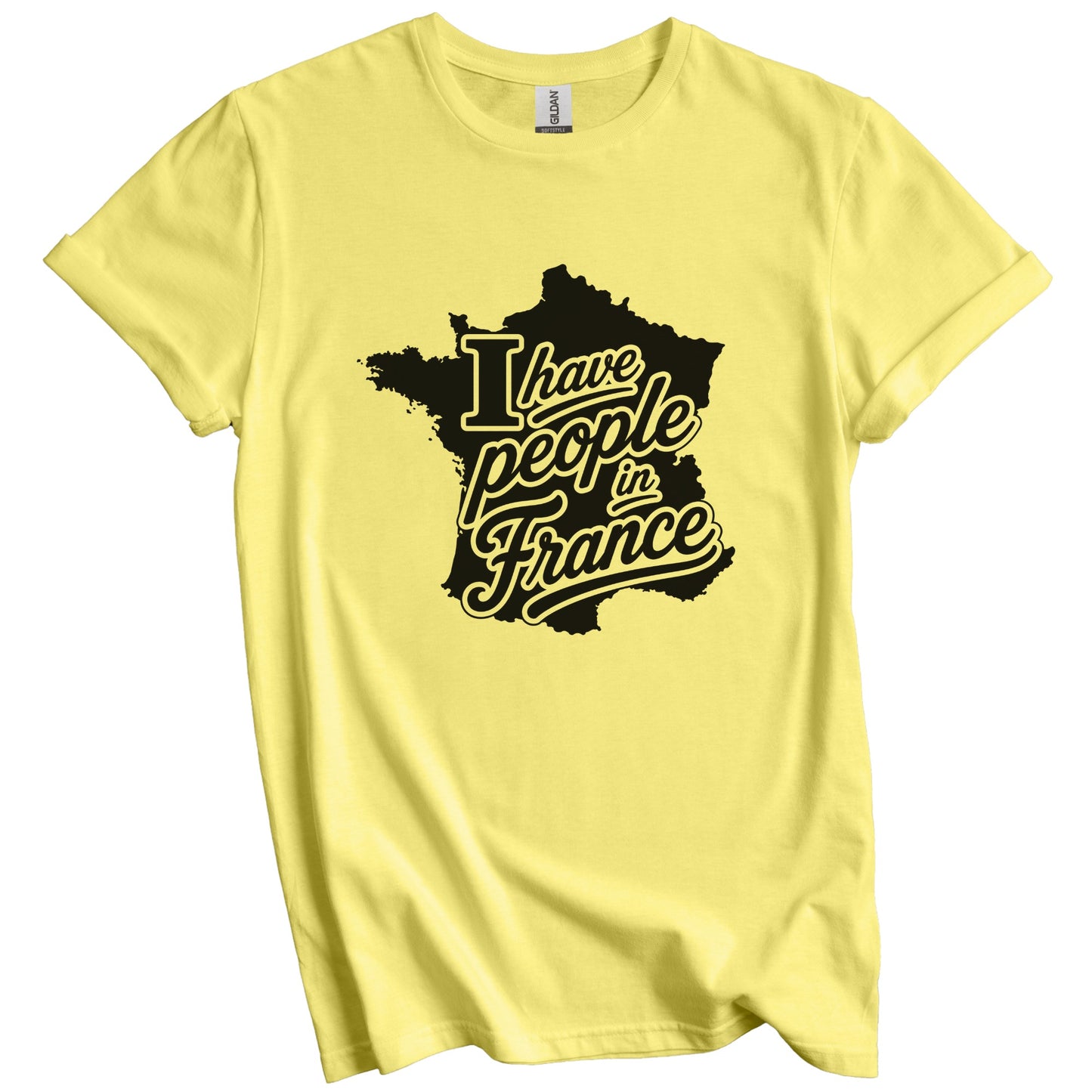 I Have People In France Country Silhouette T-Shirt
