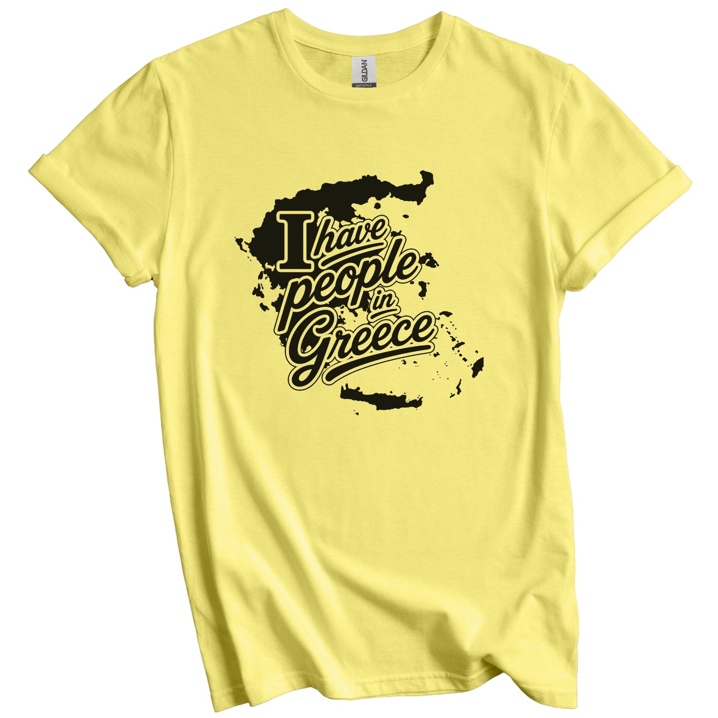 I Have People In Greece Country Silhouette T-Shirt