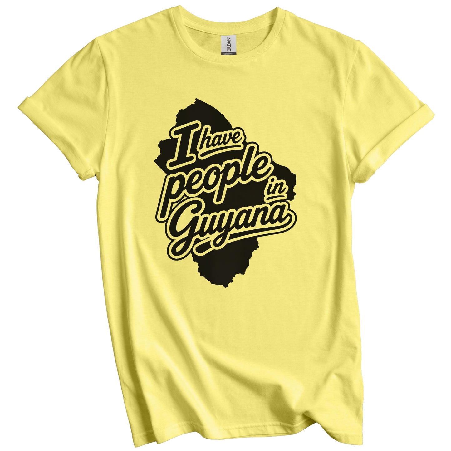 I Have People In Guyana Country Silhouette T-Shirt