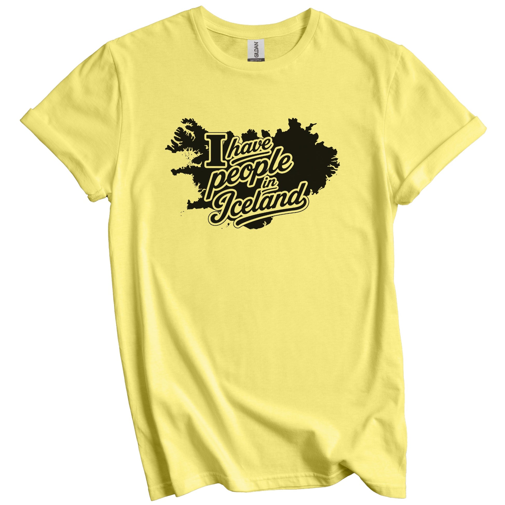 I Have People In Iceland Country Silhouette T-Shirt