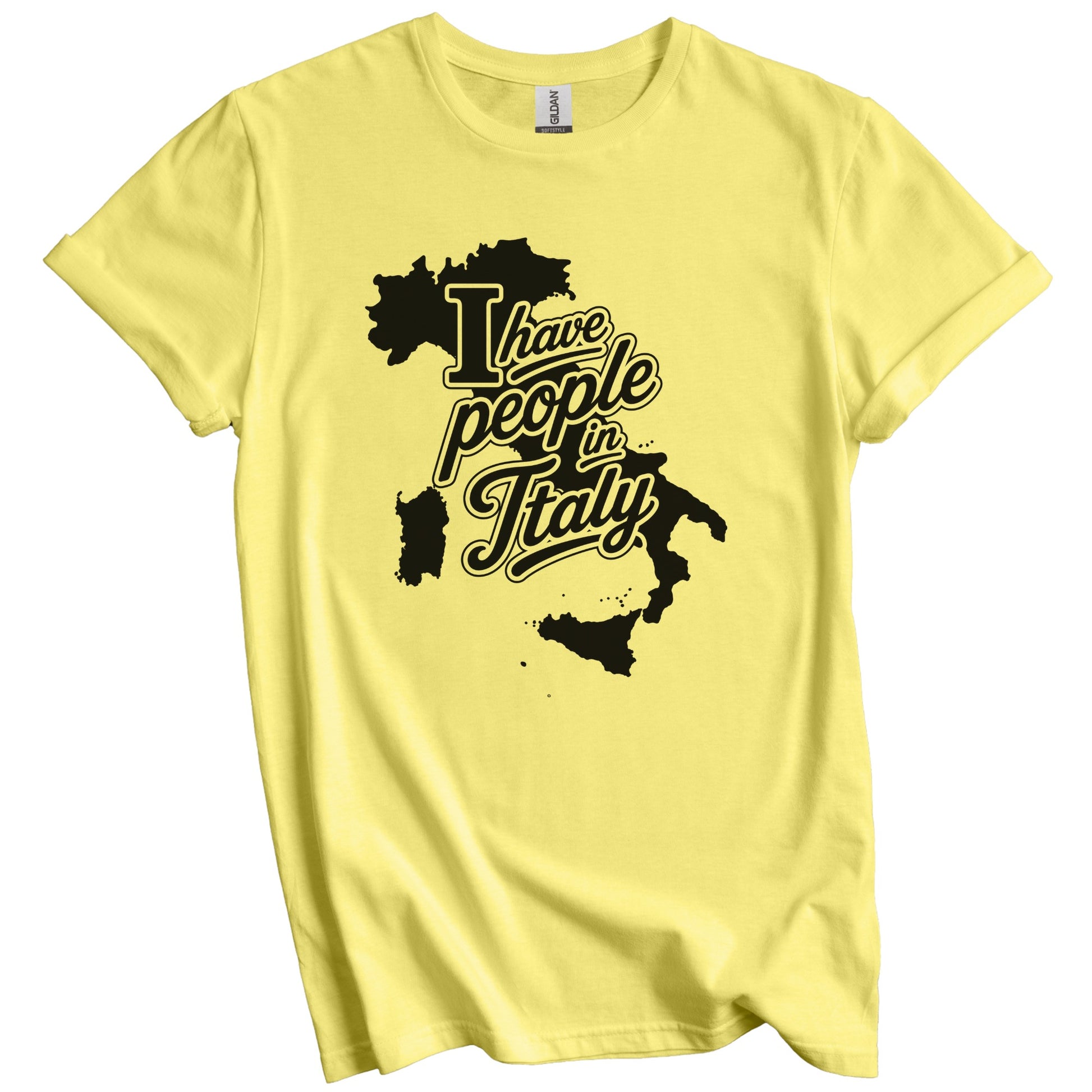 I Have People In Italy Country Silhouette T-Shirt