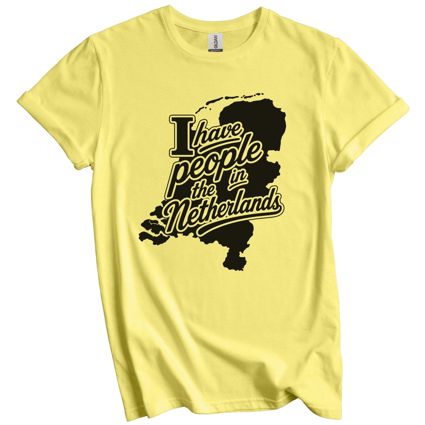 I Have People In the Netherlands Country Silhouette T-Shirt