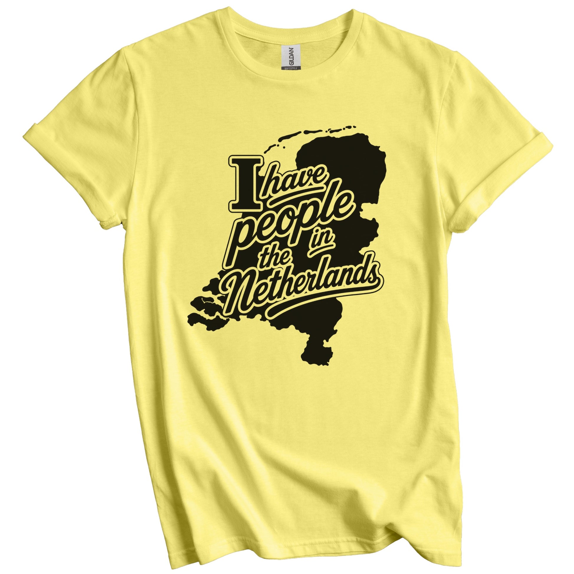 I Have People In the Netherlands Country Silhouette T-Shirt