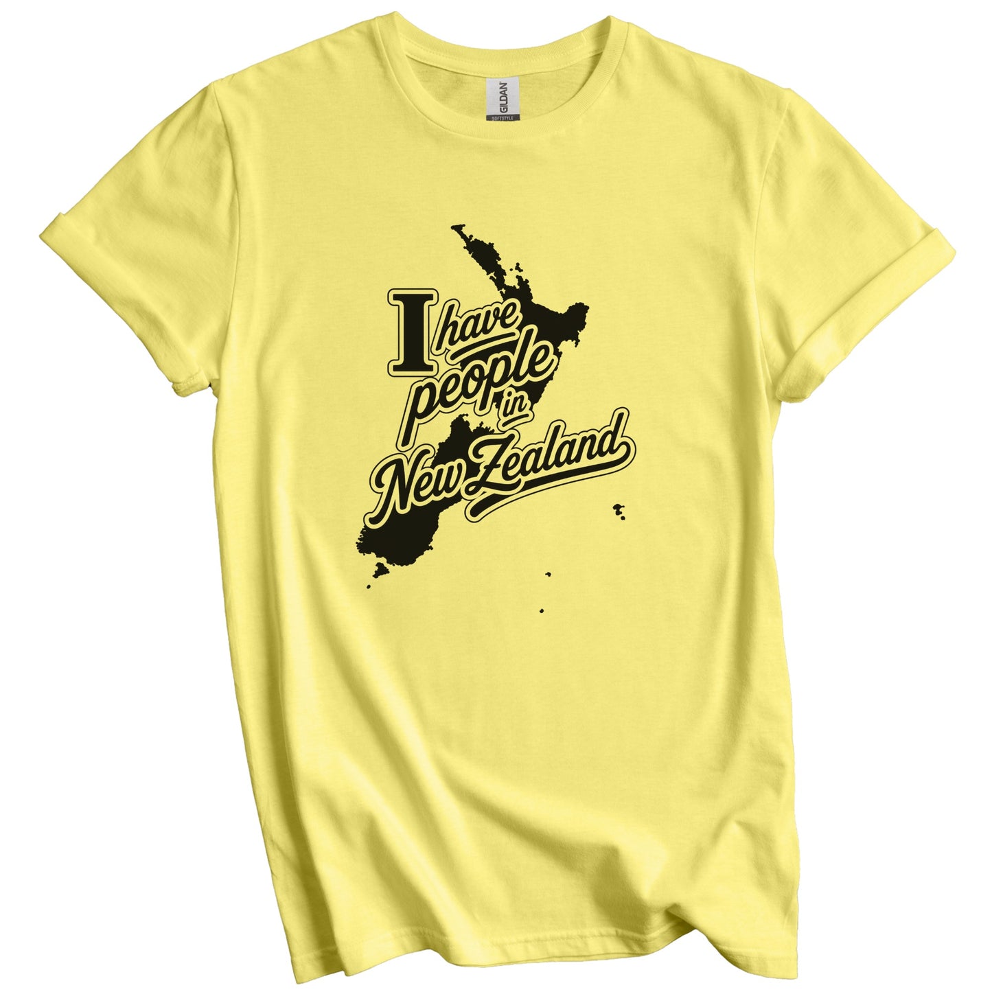 I Have People In New Zealand Country Silhouette T-Shirt