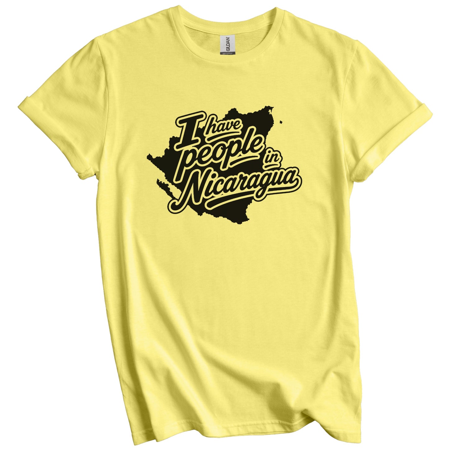 I Have People In Nicaragua Country Silhouette T-Shirt