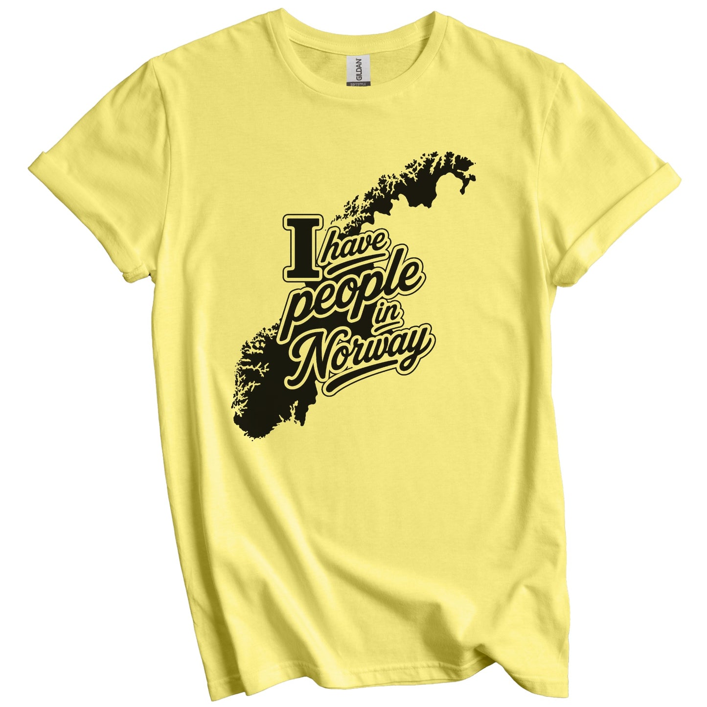 I Have People In Norway Country Silhouette T-Shirt