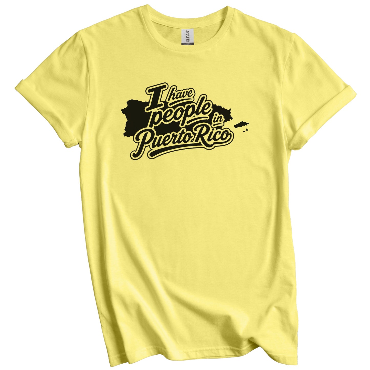 I Have People In Puerto Rico Silhouette T-Shirt