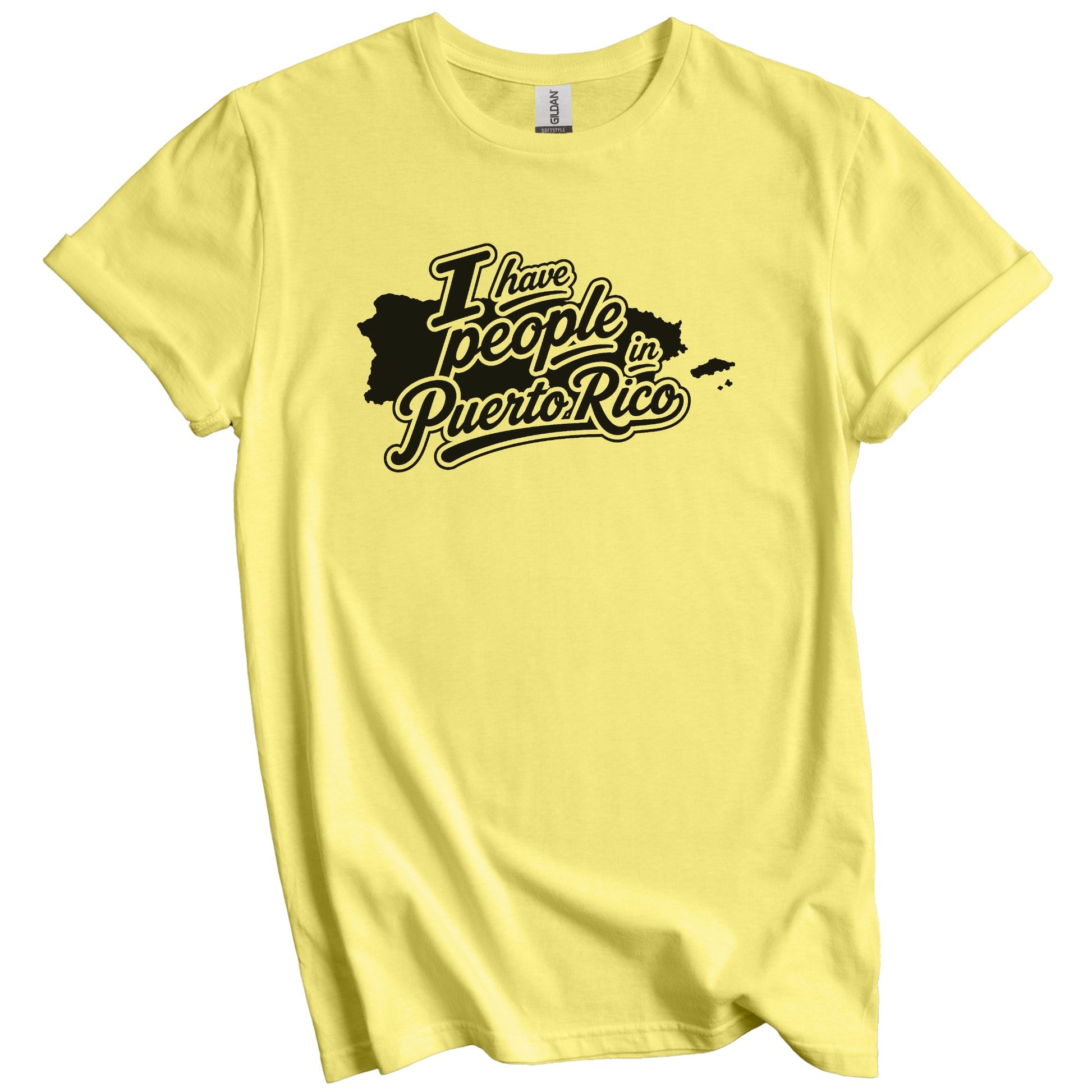 I Have People In Puerto Rico Silhouette T-Shirt