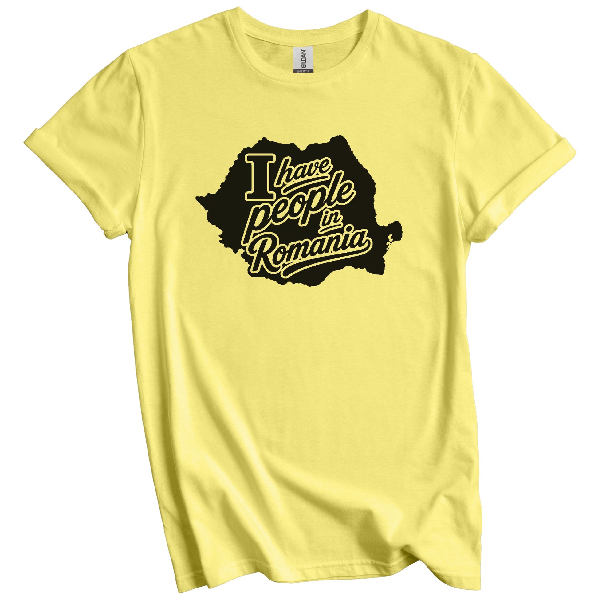 I Have People In Romania Country Silhouette T-Shirt