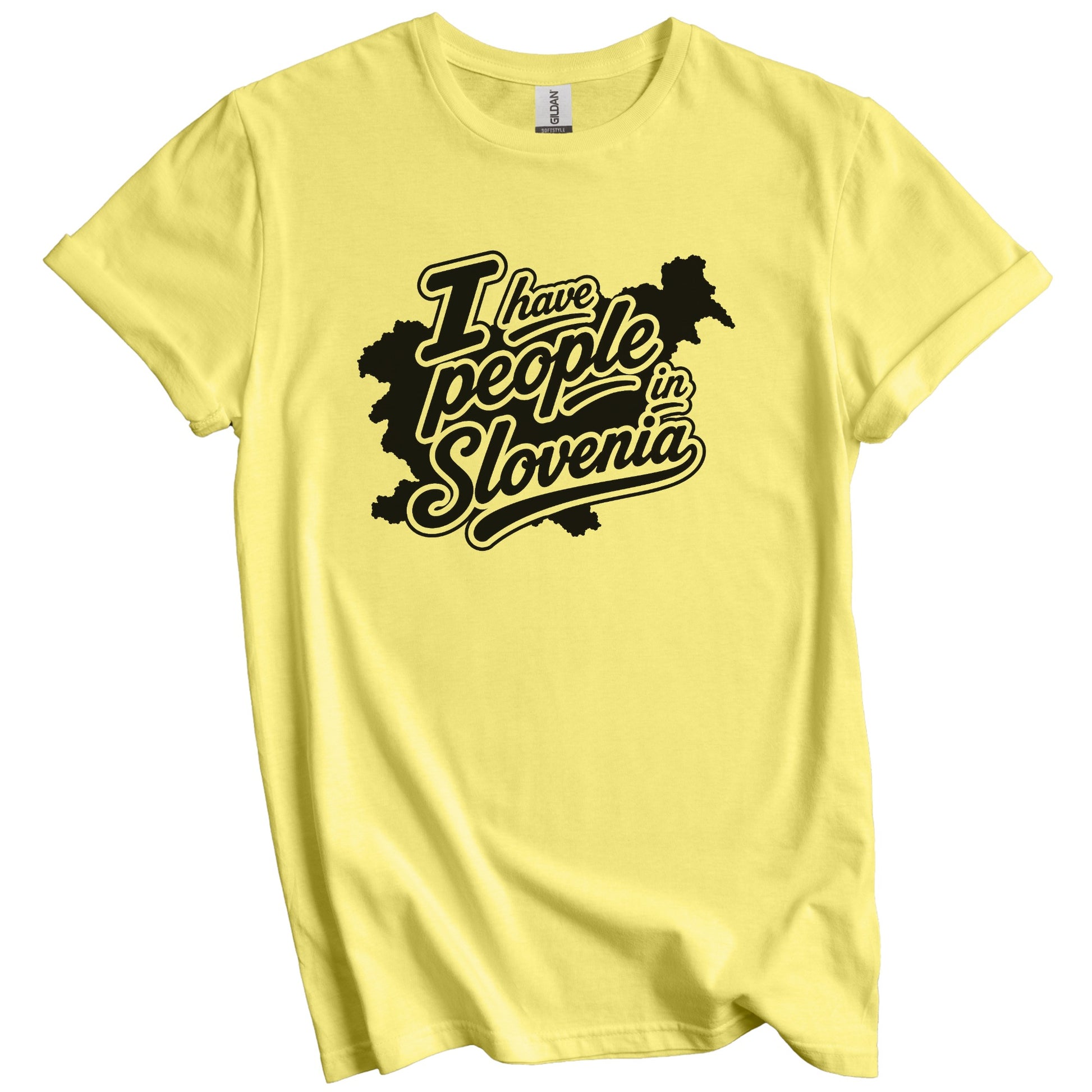 I Have People In Slovenia Country Silhouette T-Shirt