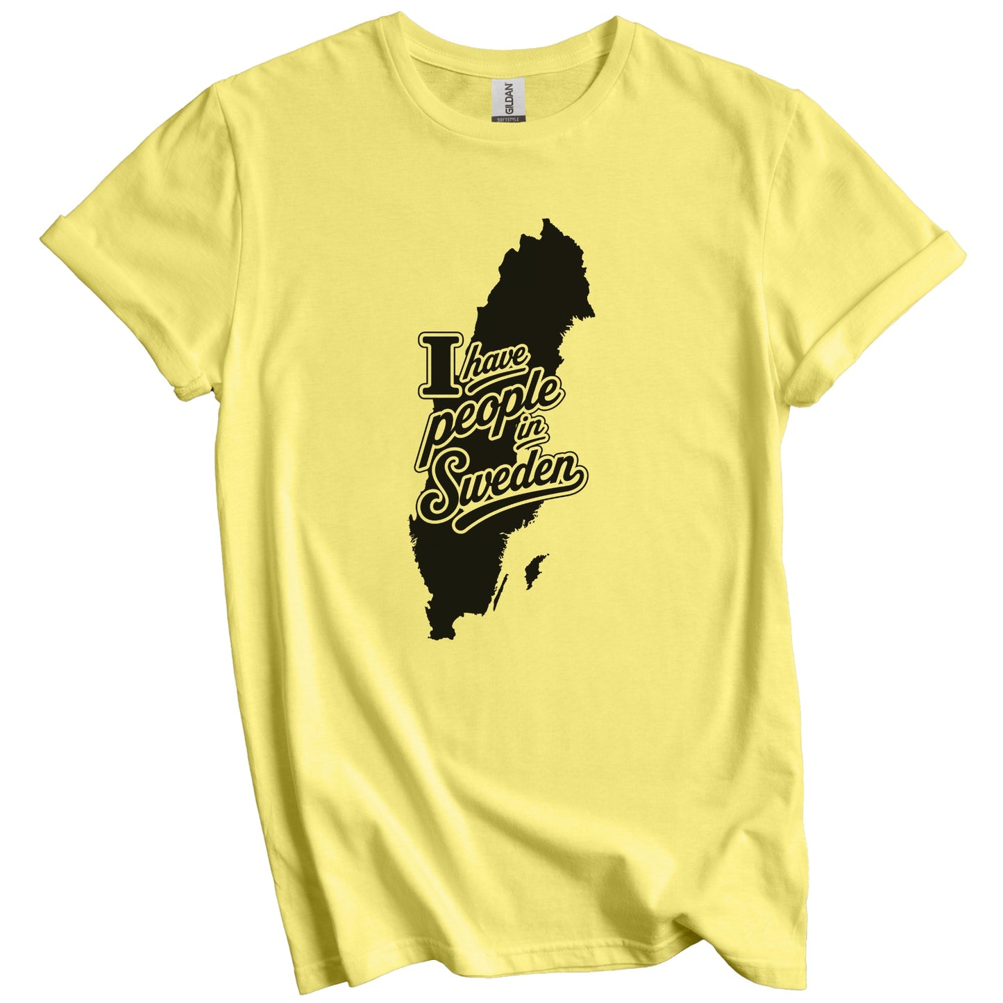 I Have People In Sweden Country Silhouette T-Shirt
