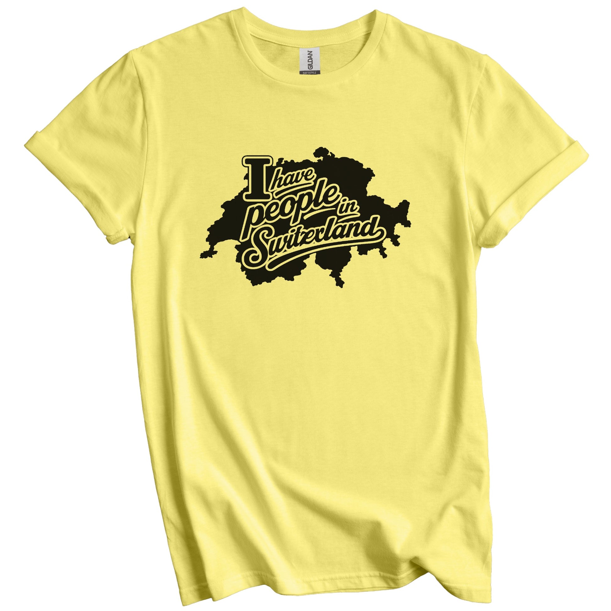 I Have People In Switzerland Country Silhouette T-Shirt