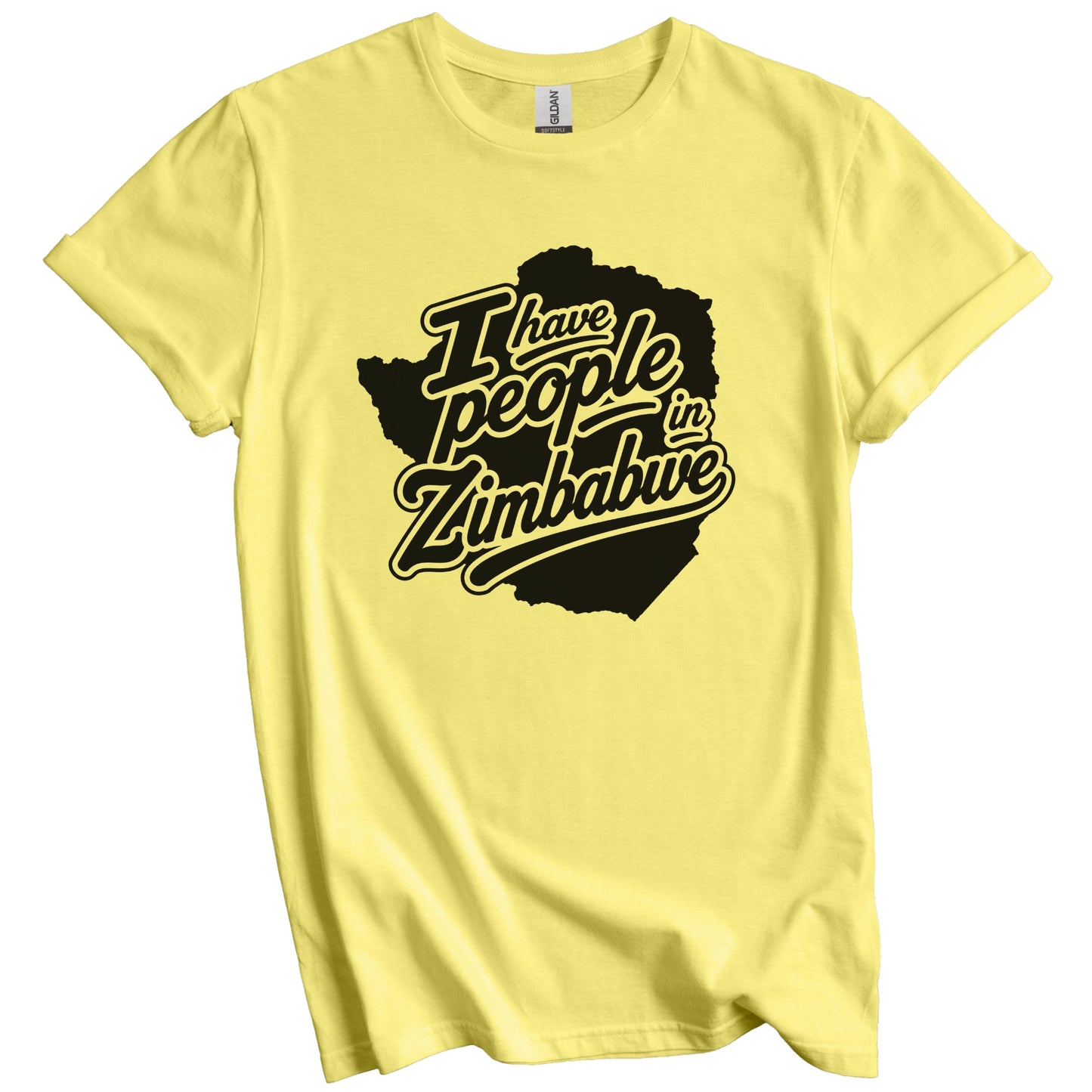 I Have People In Zimbabwe Country Silhouette T-Shirt