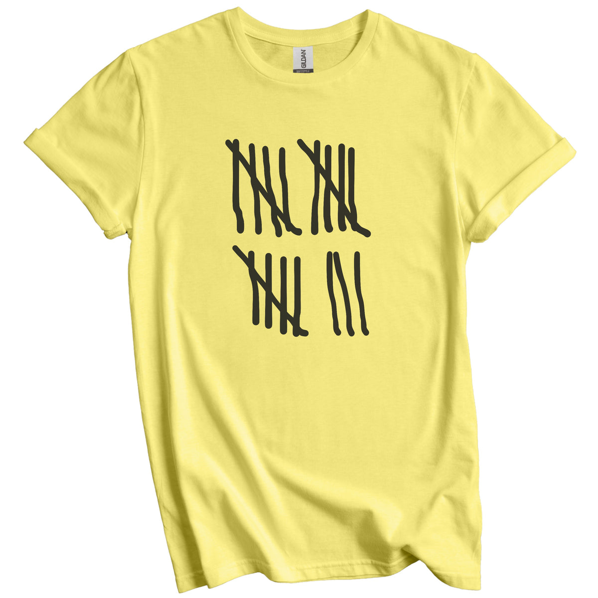 Counting To 18 Years Old Tally Marks Funny 18th Birthday T-Shirt