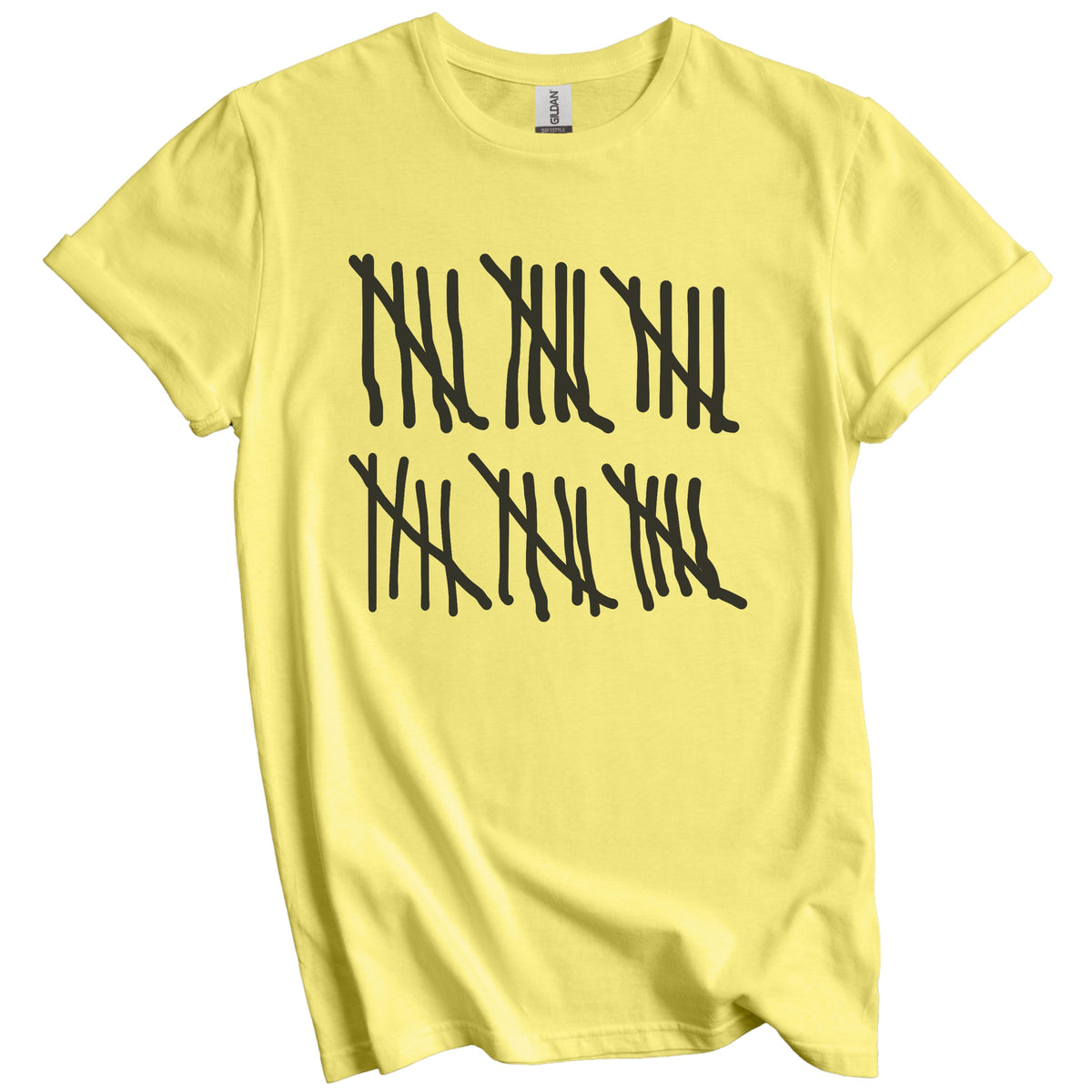 Counting To 30 Years Old Tally Marks Funny 30th Birthday T-Shirt