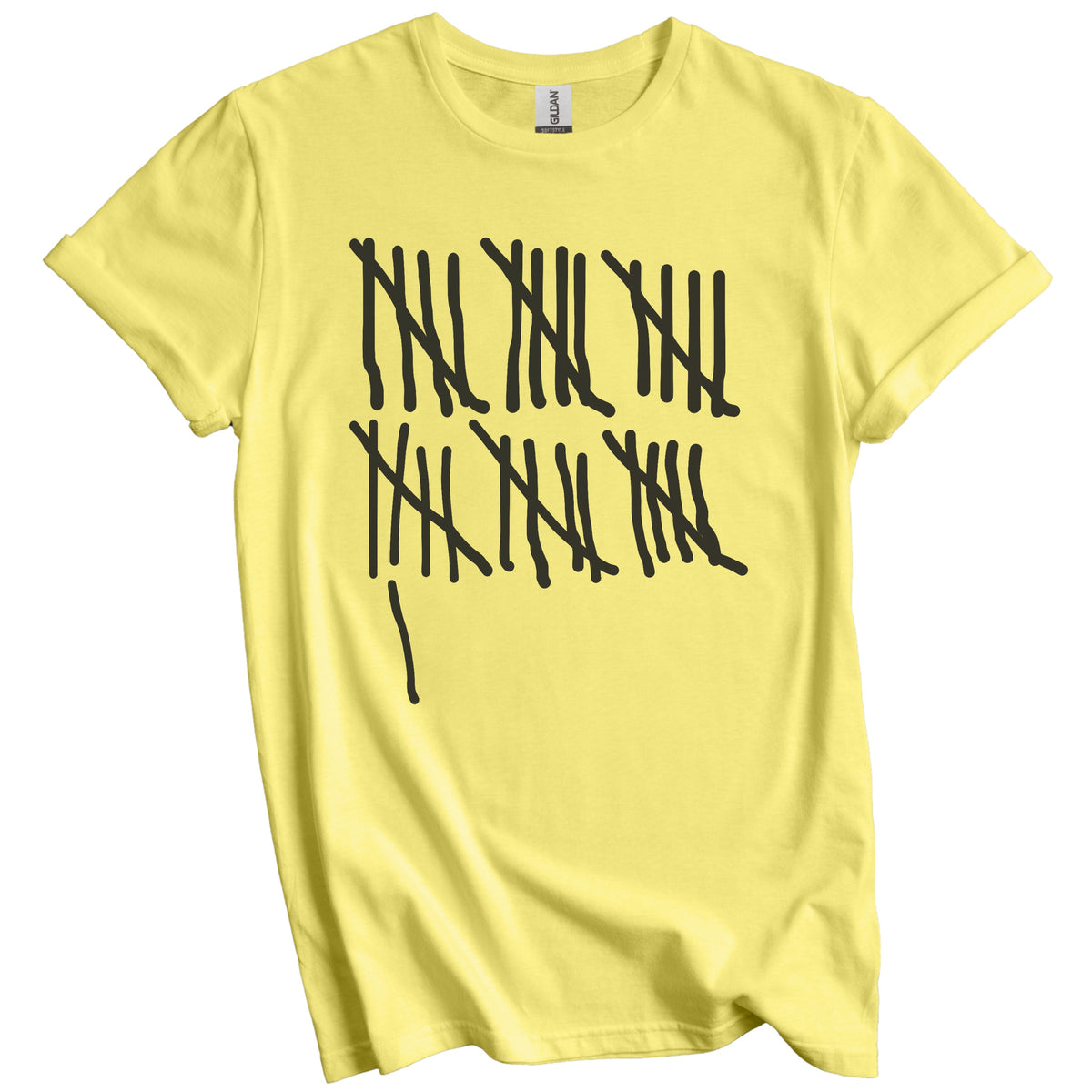 Counting To 31 Years Old Tally Marks Funny 31st Birthday T-Shirt